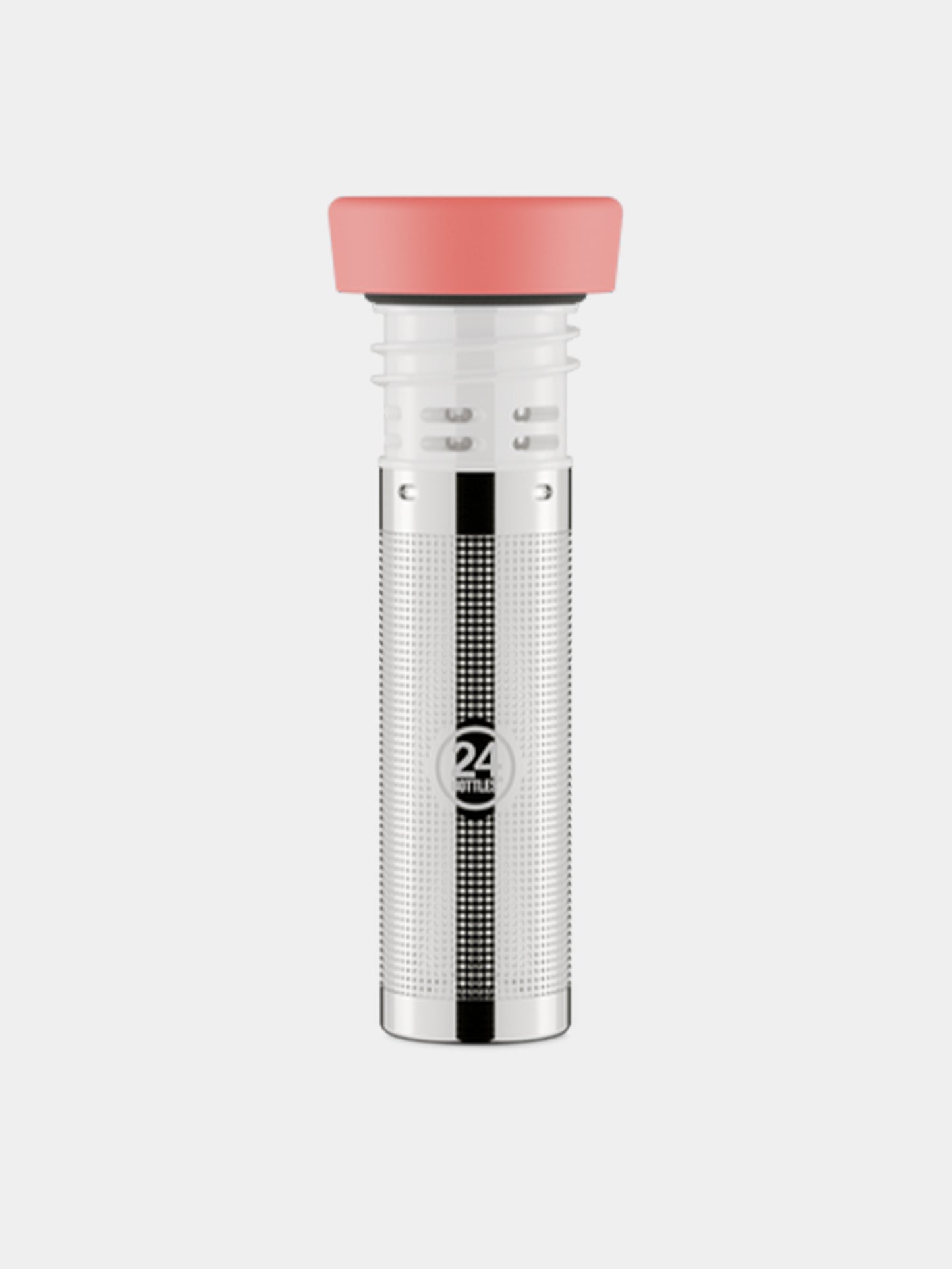 Infusore Lid Light Pink,24bottles,000689 BOTTLE INFUSER LID LIGHT PINK