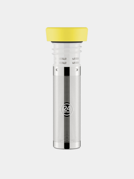 Infusore Lid Light Yellow,24bottles,000691 BOTTLE INFUSER LID LIGHT YELLOW