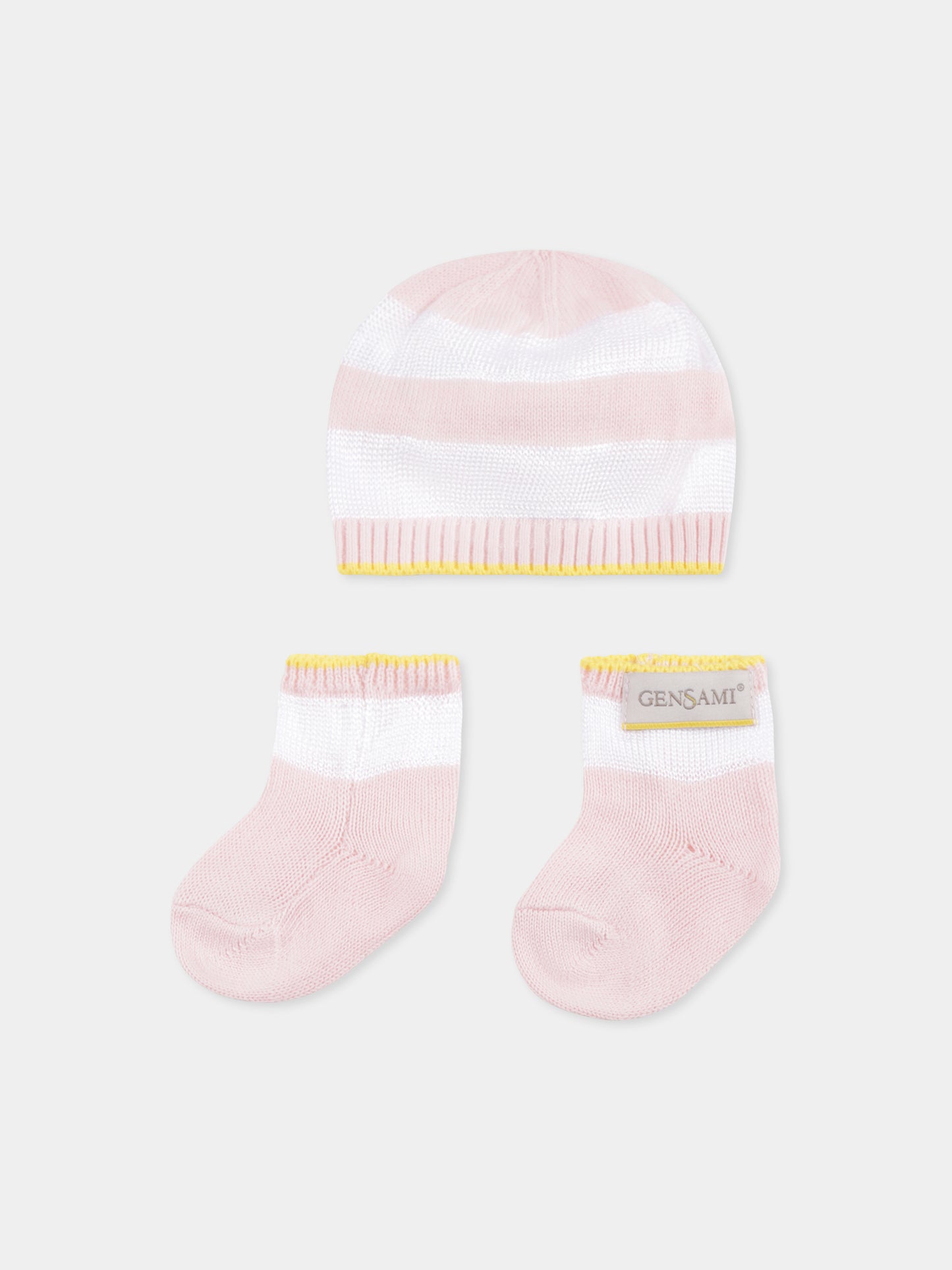 Ensemble d'accessoires rose pour bébé fille