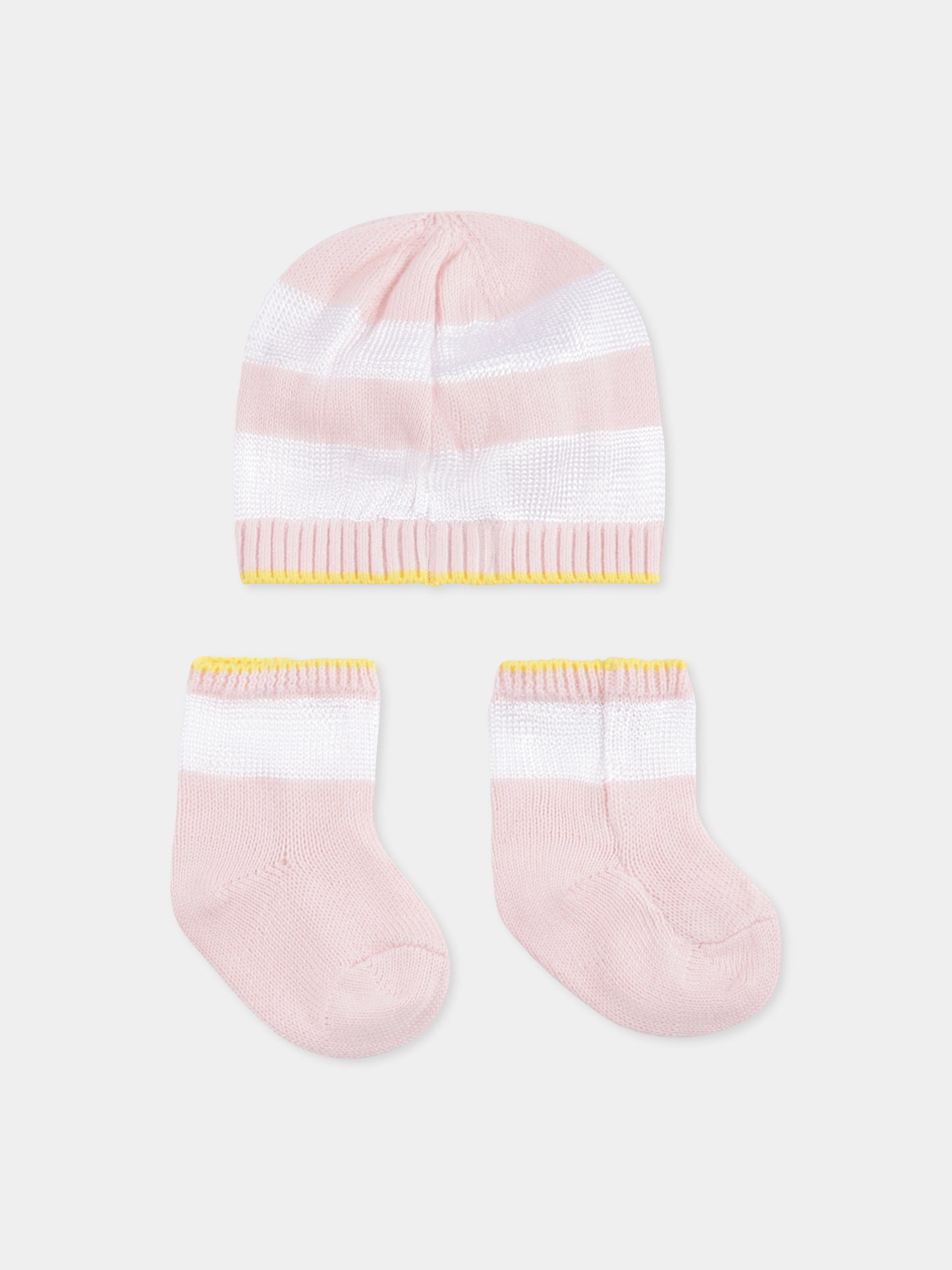 Ensemble d'accessoires rose pour bébé fille