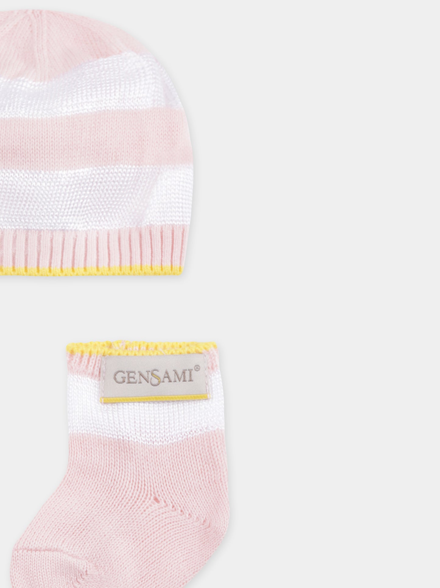 Ensemble d'accessoires rose pour bébé fille