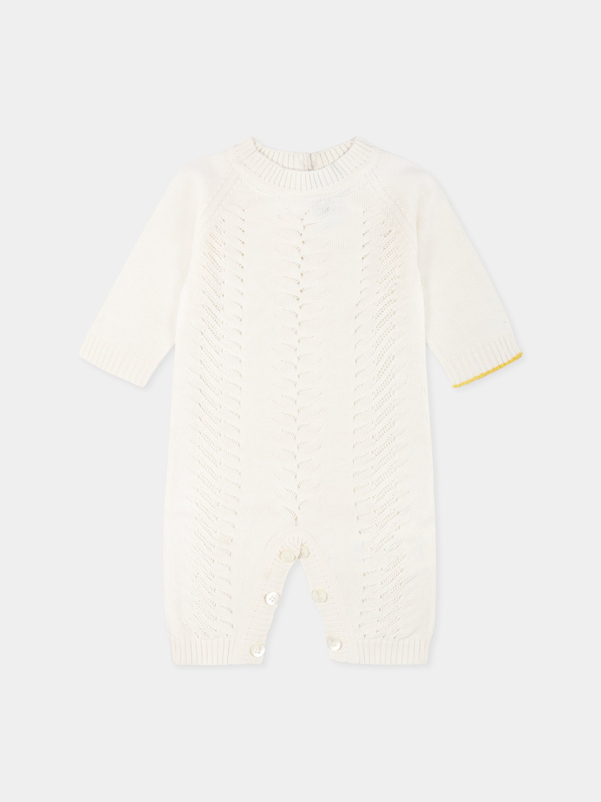 Tutina avorio per neonati,Gensami,TU01-B-TRE OFF WHITE