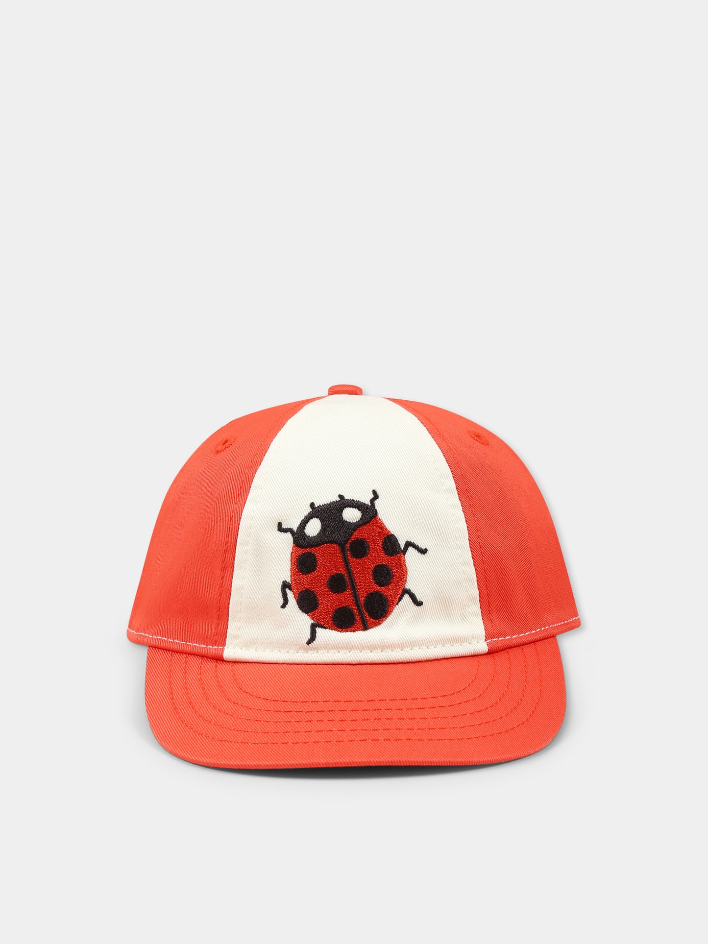 Cappello multicolor per neonata con coccinella,Mini Rodini,2526510142