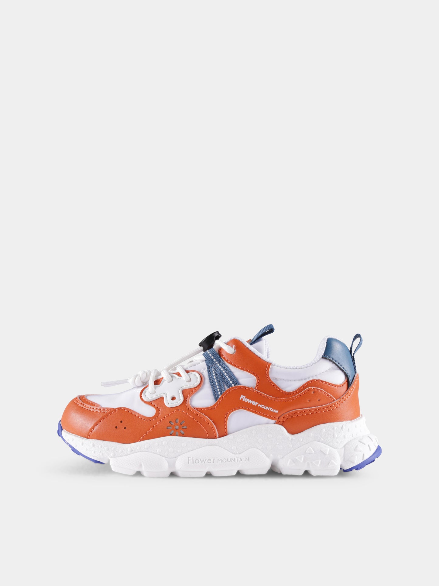 Sneakers Yamano arancioni per bambini,Flower Mountain,001 2015497 21 2G23 YAMANO