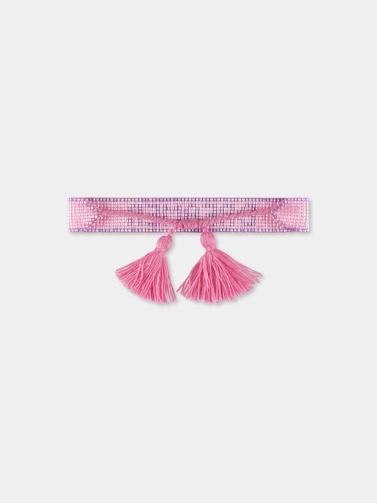 Bracelet rose pour fille