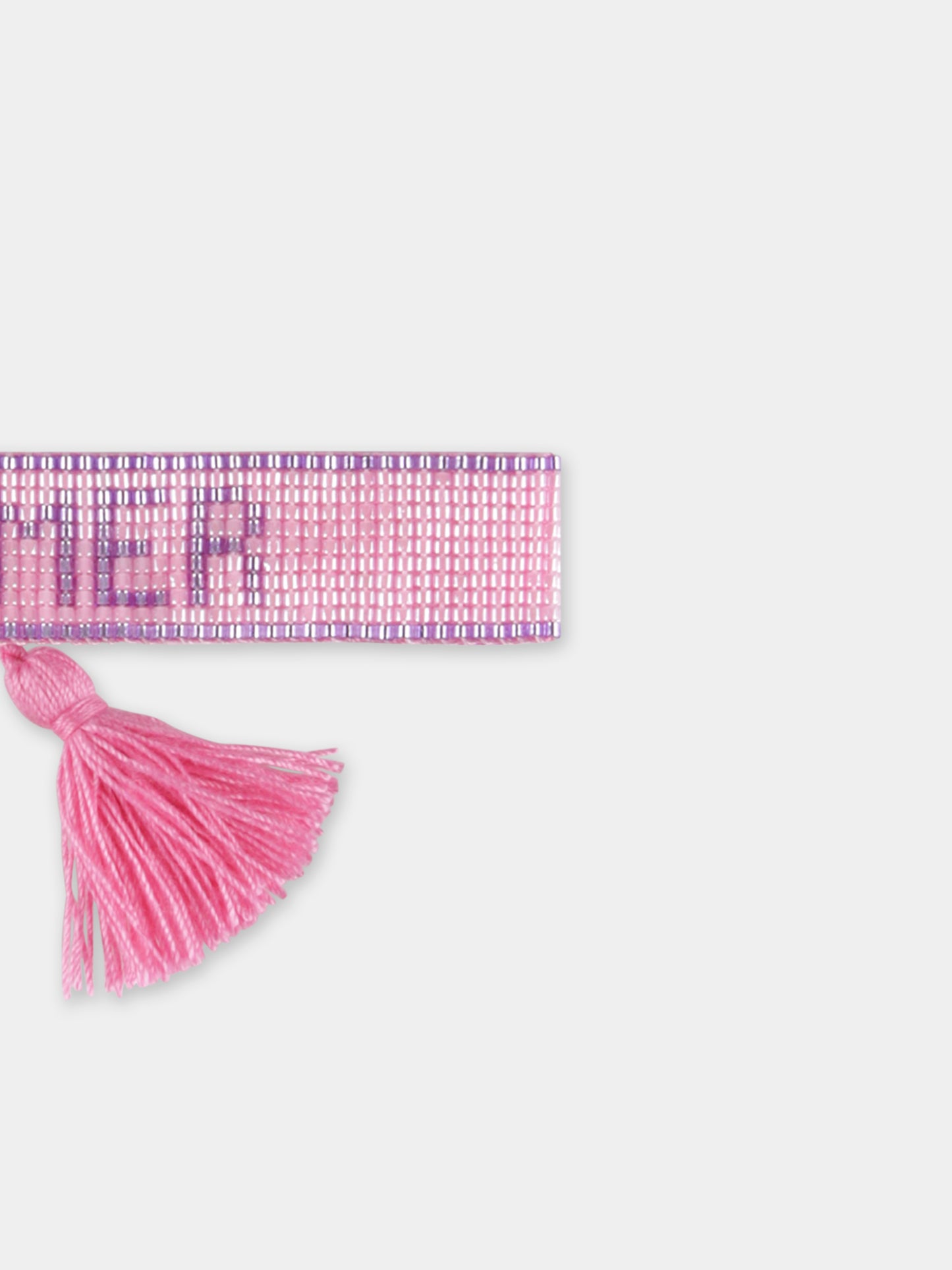 Bracelet rose pour fille