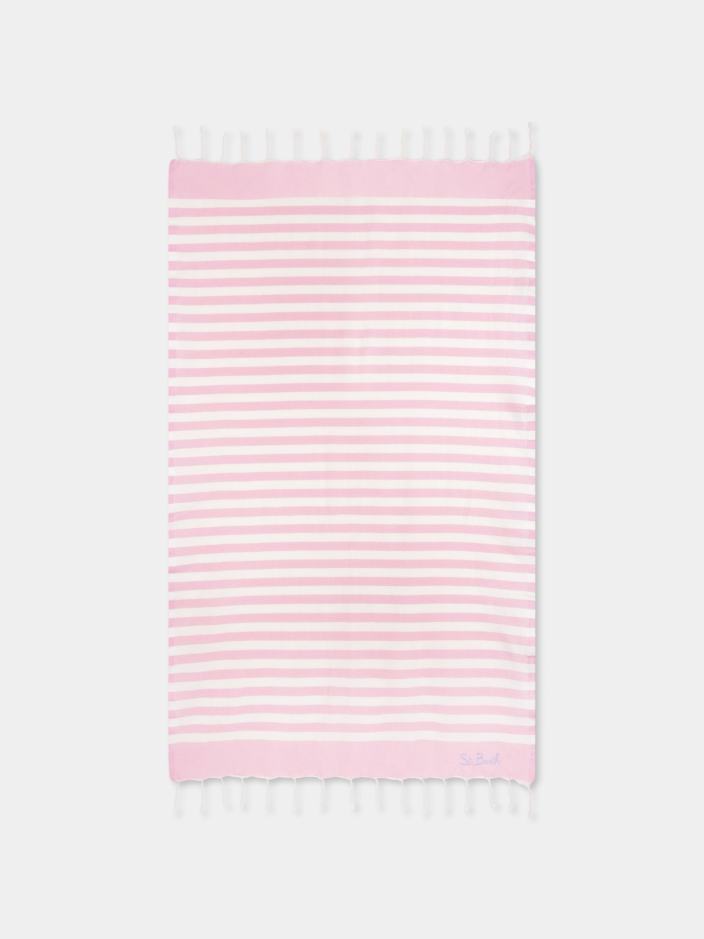 Telo mare rosa per bambina con logo,Mc2 Saint Barth,FOUT012 03283H