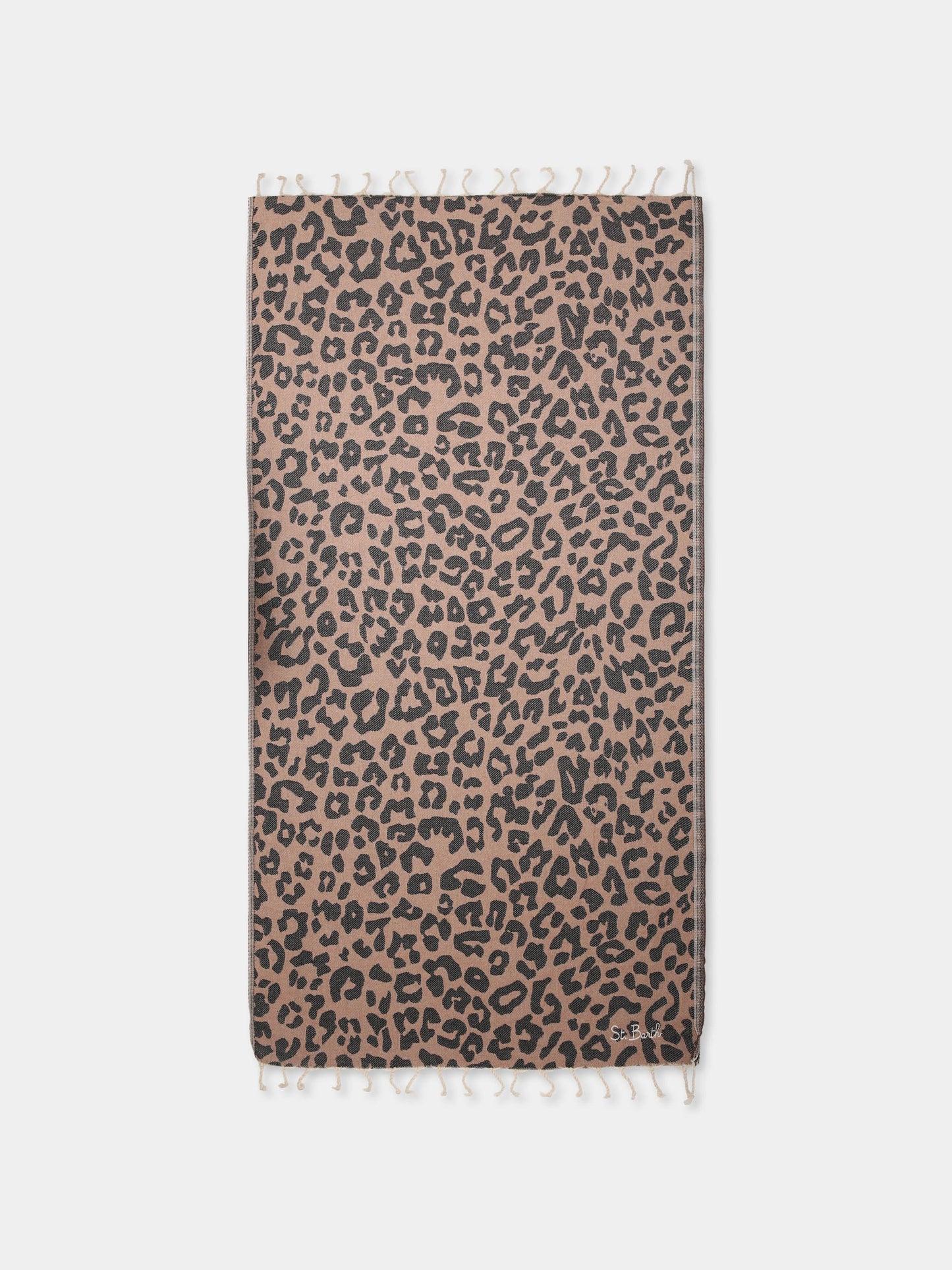 Serviette de plage marron pour fille