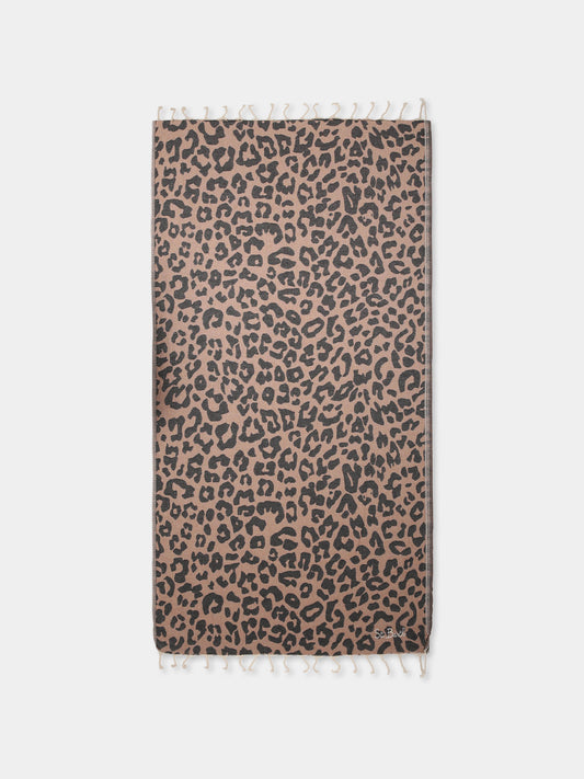 Serviette de plage marron pour fille