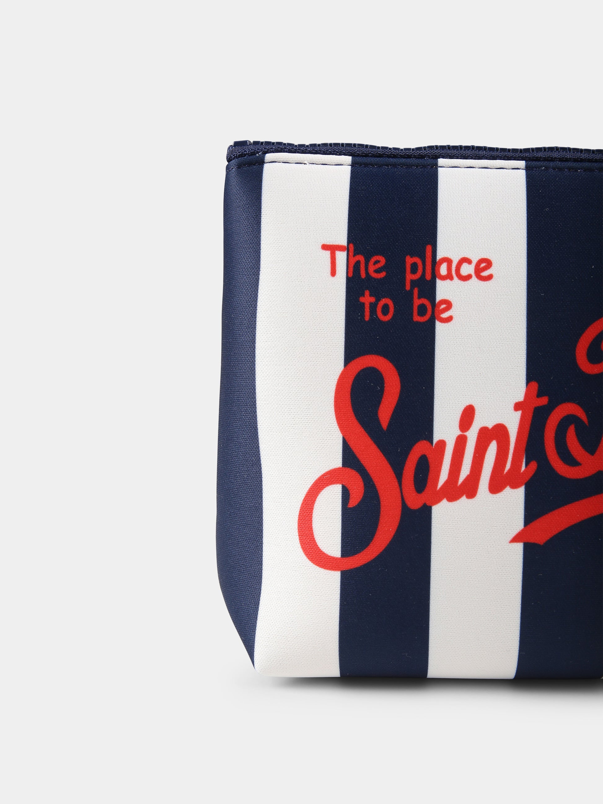 Pochette Aline blu per bambini con logo,Mc2 Saint Barth,ALIN001 02311H