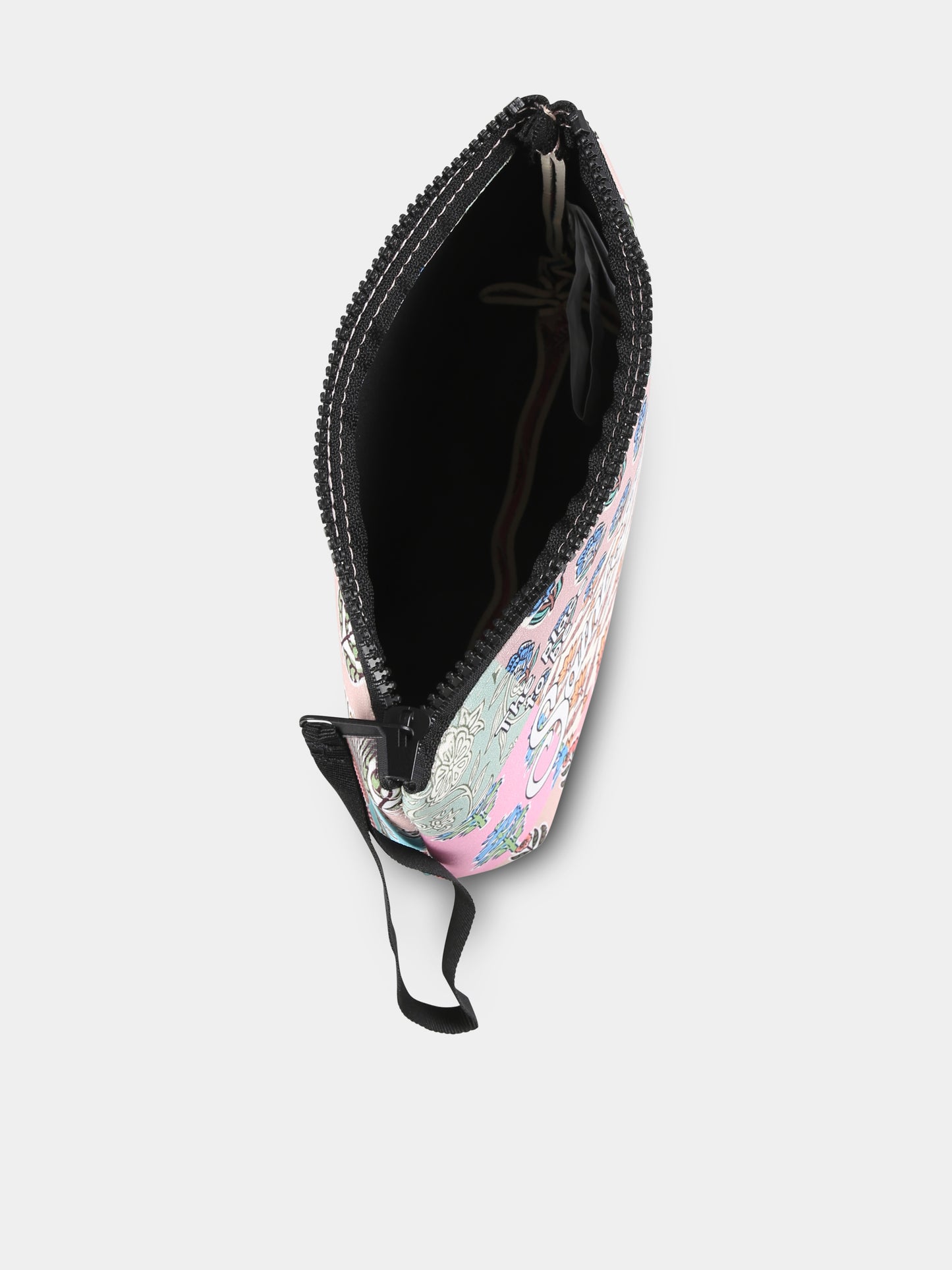 Pochette Aline multicolor per bambina con logo e stampa floreale,Mc2 Saint Barth,ALIN001 01250H