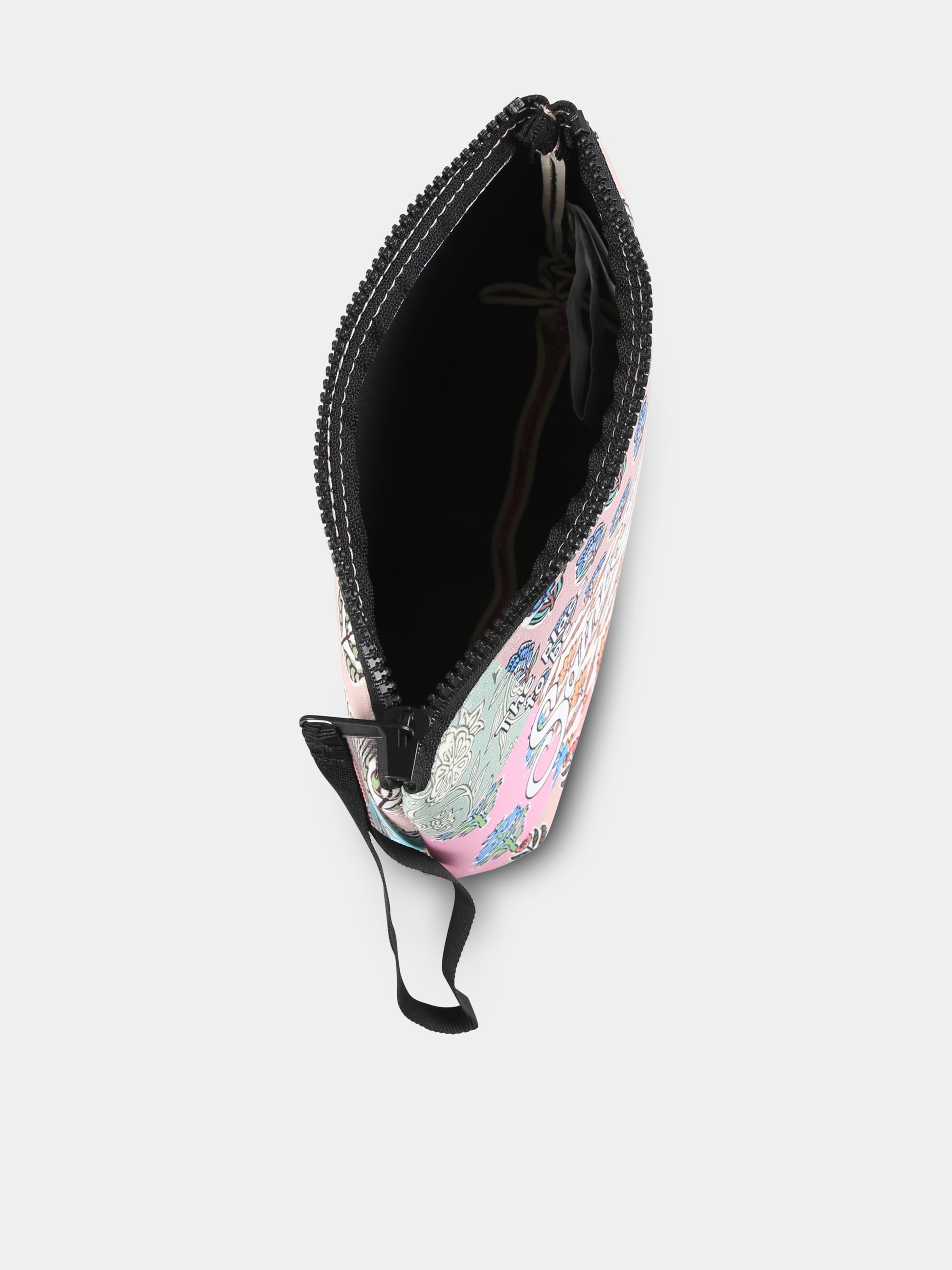 Pochette Aline multicolor per bambina con logo e stampa floreale,Mc2 Saint Barth,ALIN001 01250H