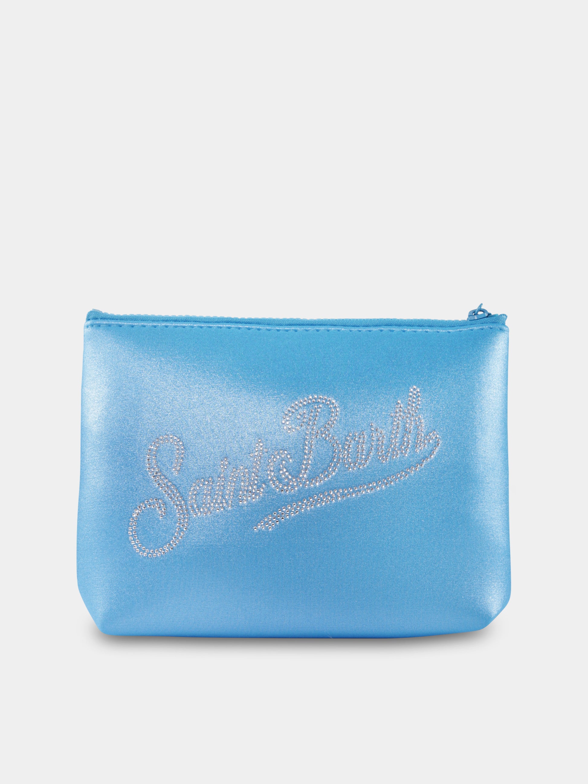 Pochette Aline azzurra per bambina con logo,Mc2 Saint Barth,ALI0009 01307H