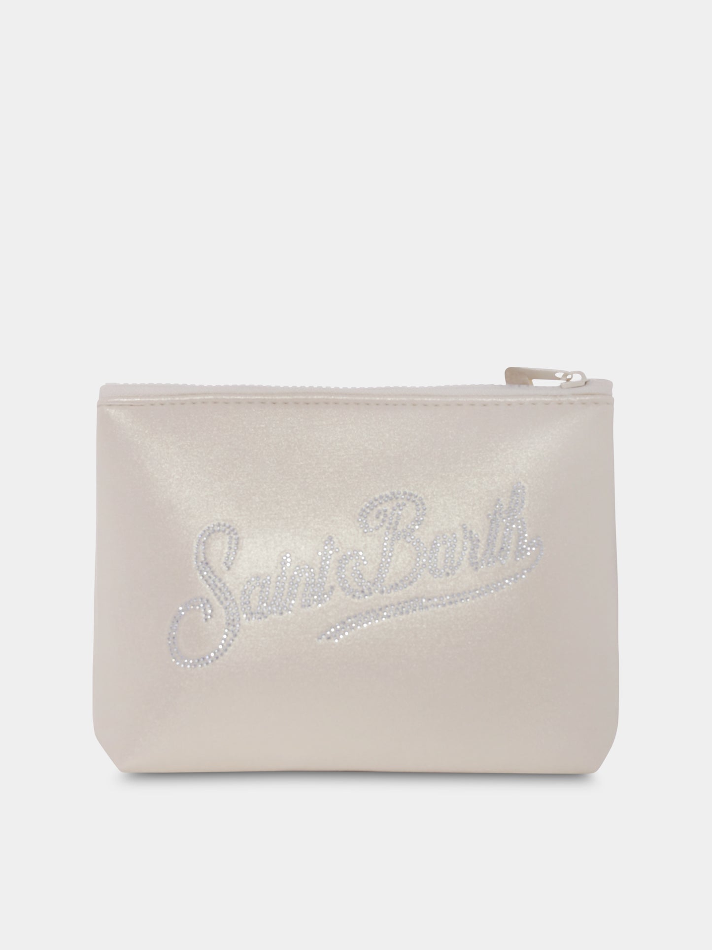 Pochette beige pour fille avec logo