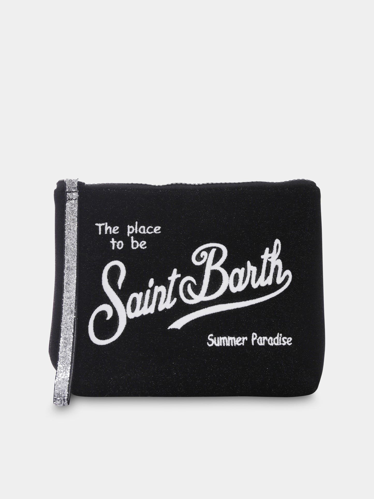 Pochette noir pour fille avec logo