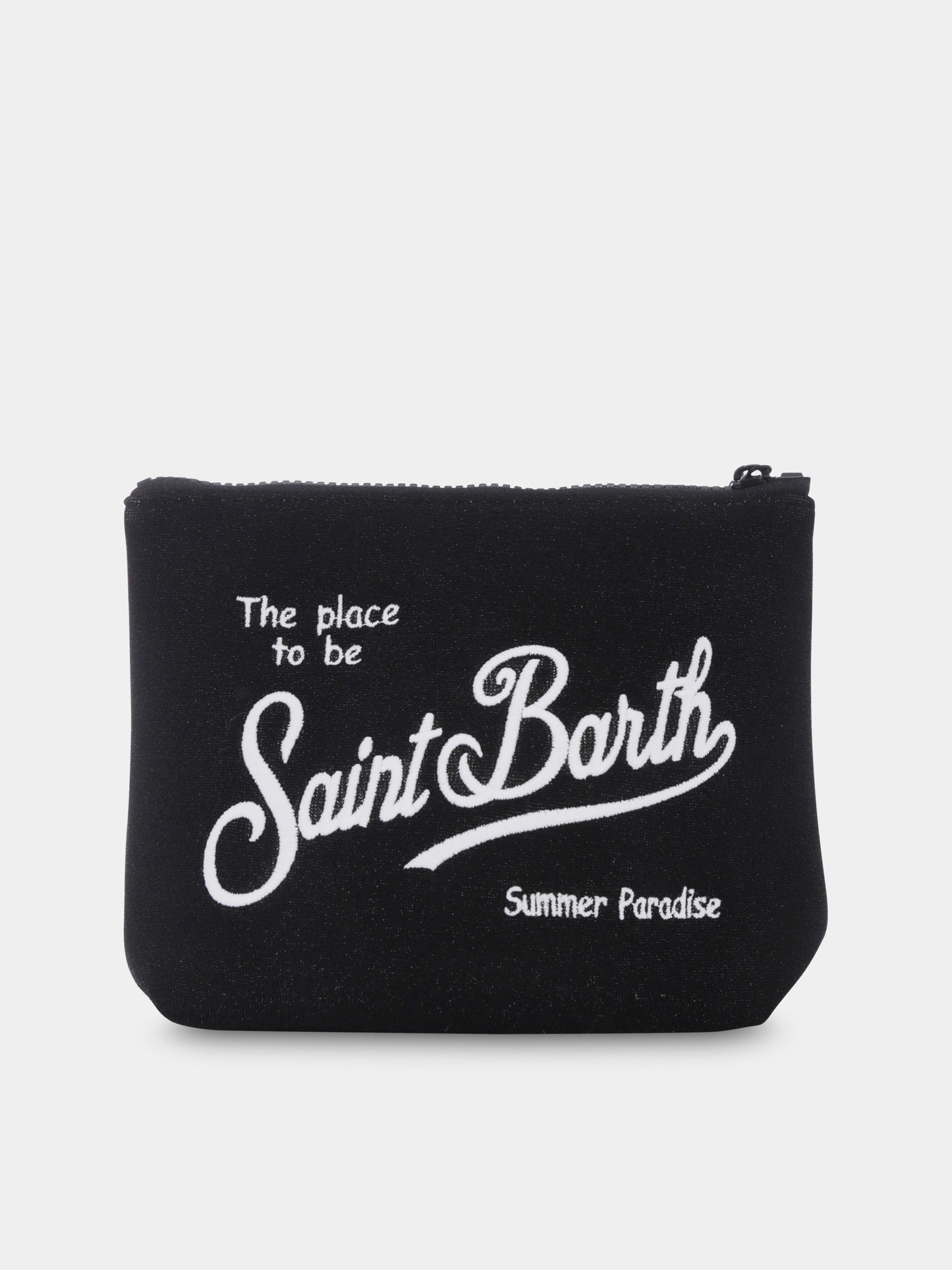 Pochette noir pour fille avec logo