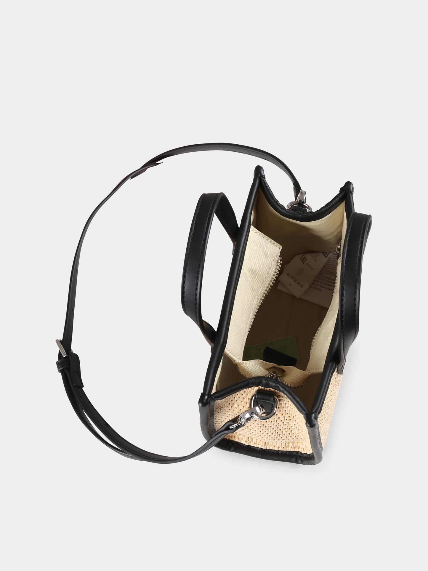 Sac beige pour fille avec logo