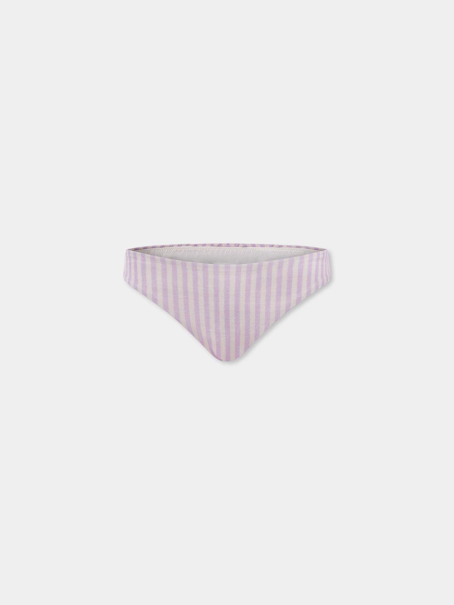 Slip de bain lilas pour fille