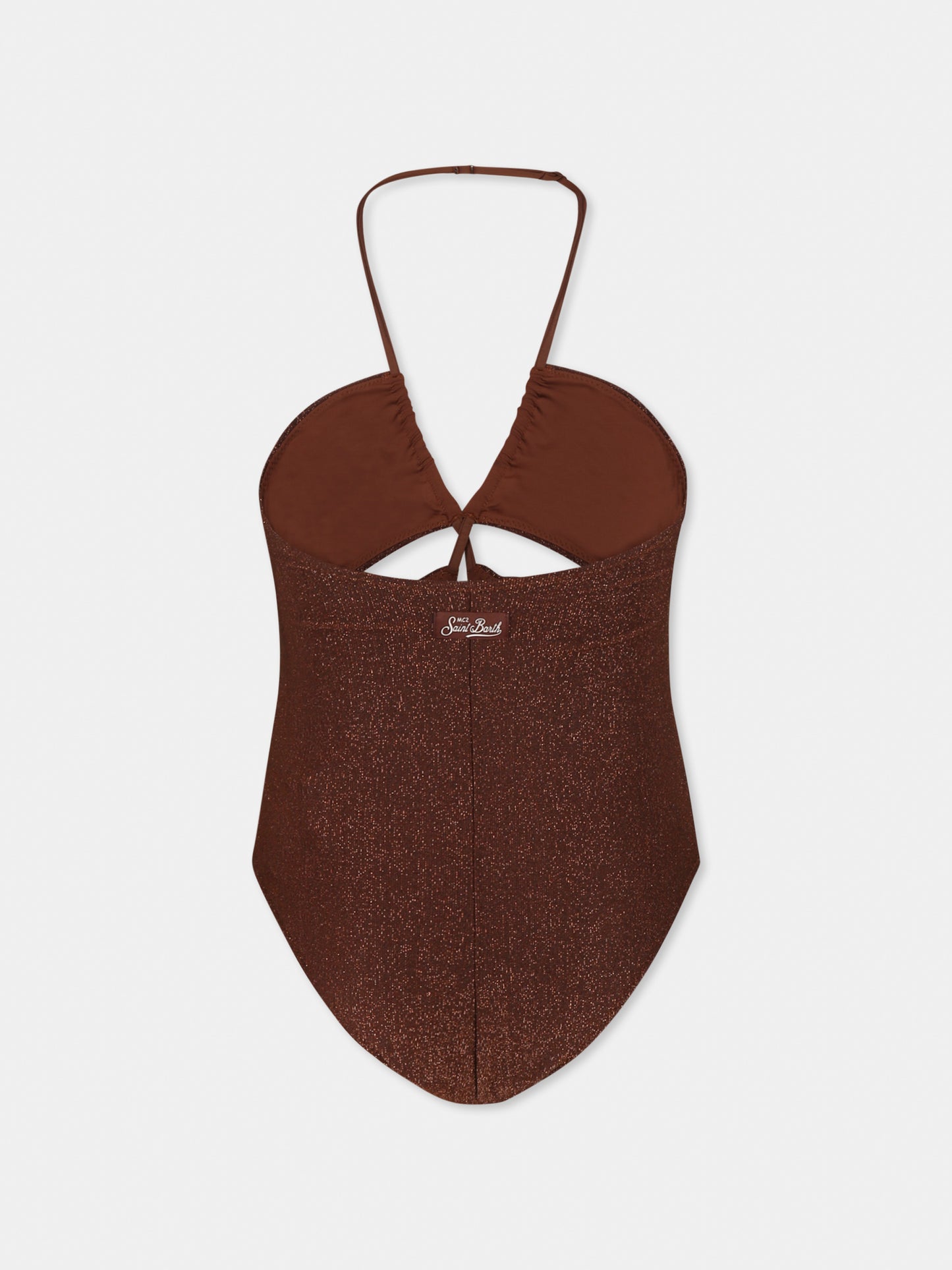 Maillot de bain marron pour fille