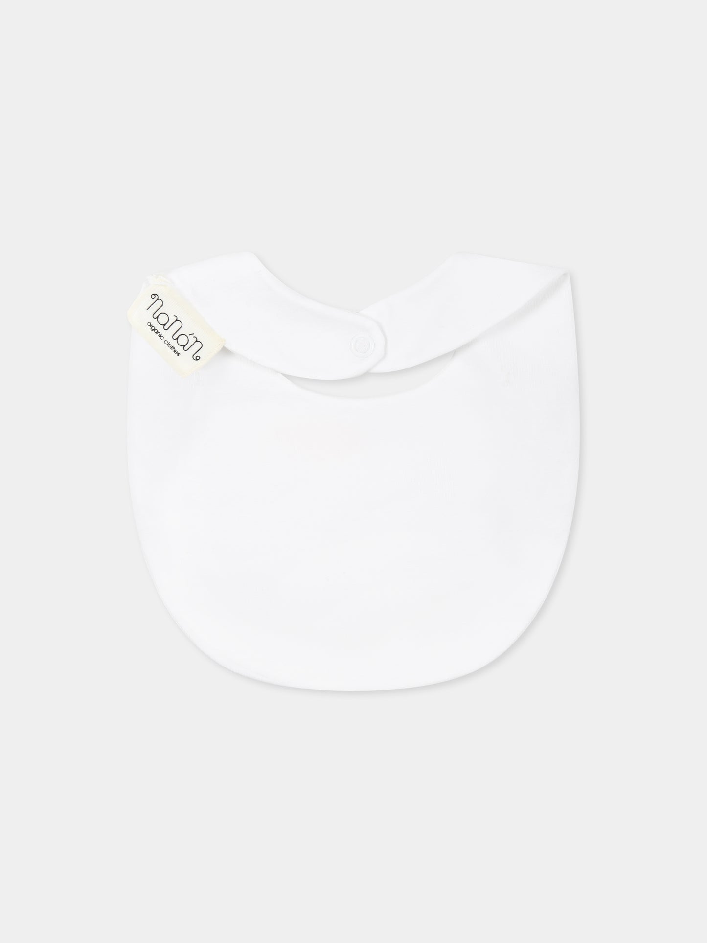 Bavoir blanc pour bébé enfants avec abeille