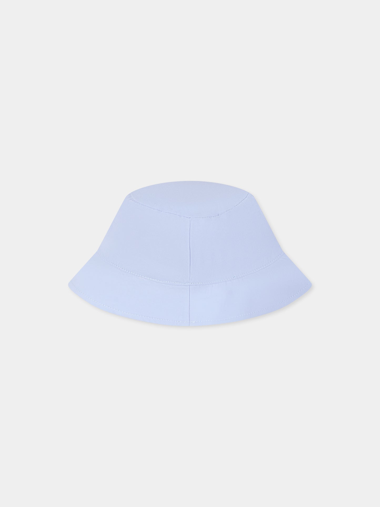 Cloche bleu clair pour bébé garçon avec logo