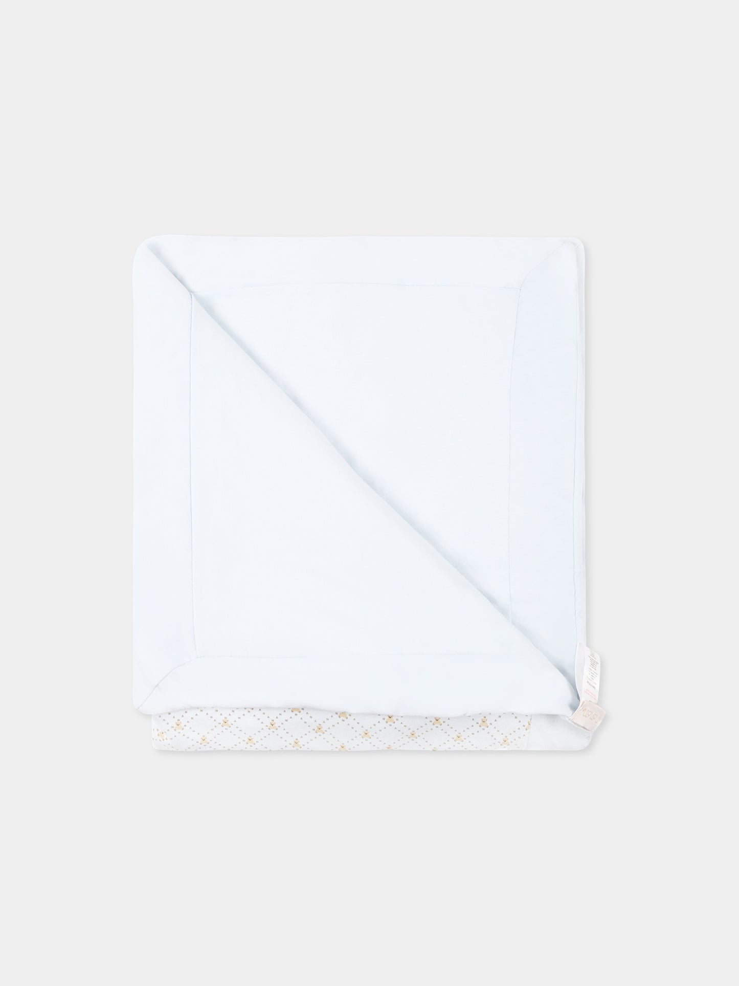 Coperta celeste per neonato con orsetti all over,Nanán,E25183A