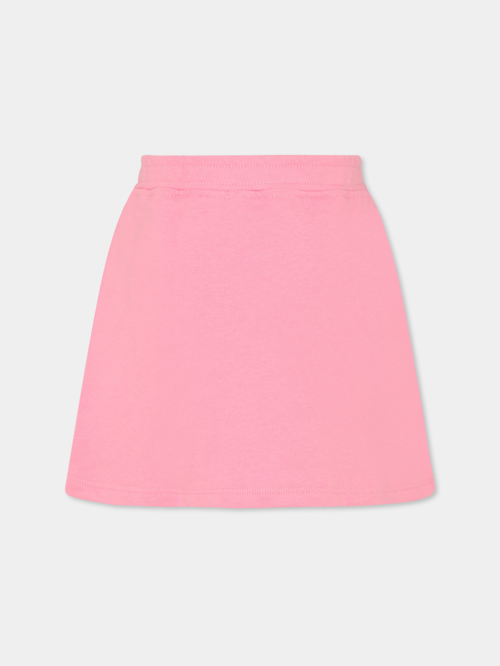 Gonna rosa per bambina con unicorno,Mousse Kids,SKG372P