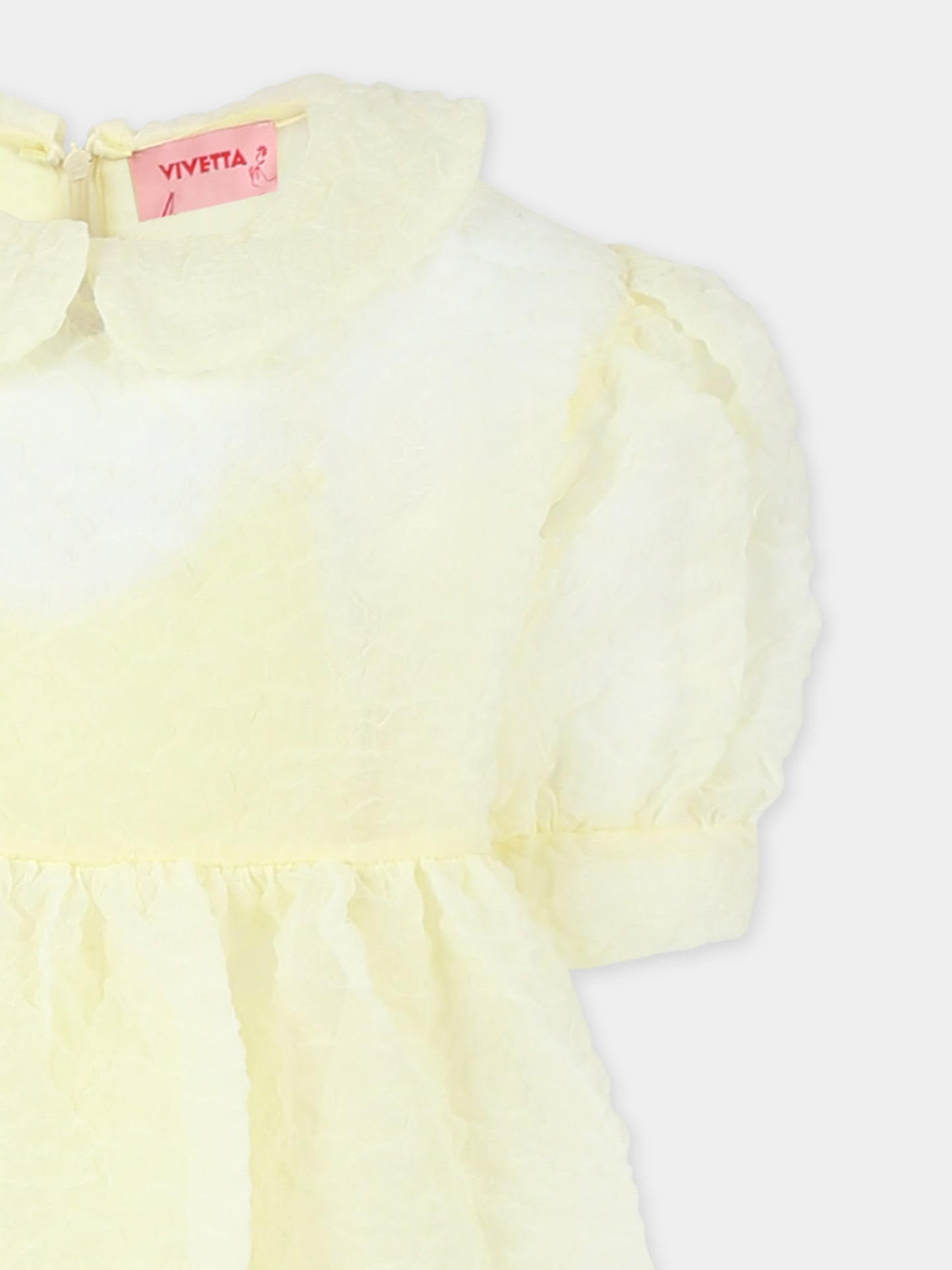 Vestito giallo per bambina,Vivetta Kids,VE2554