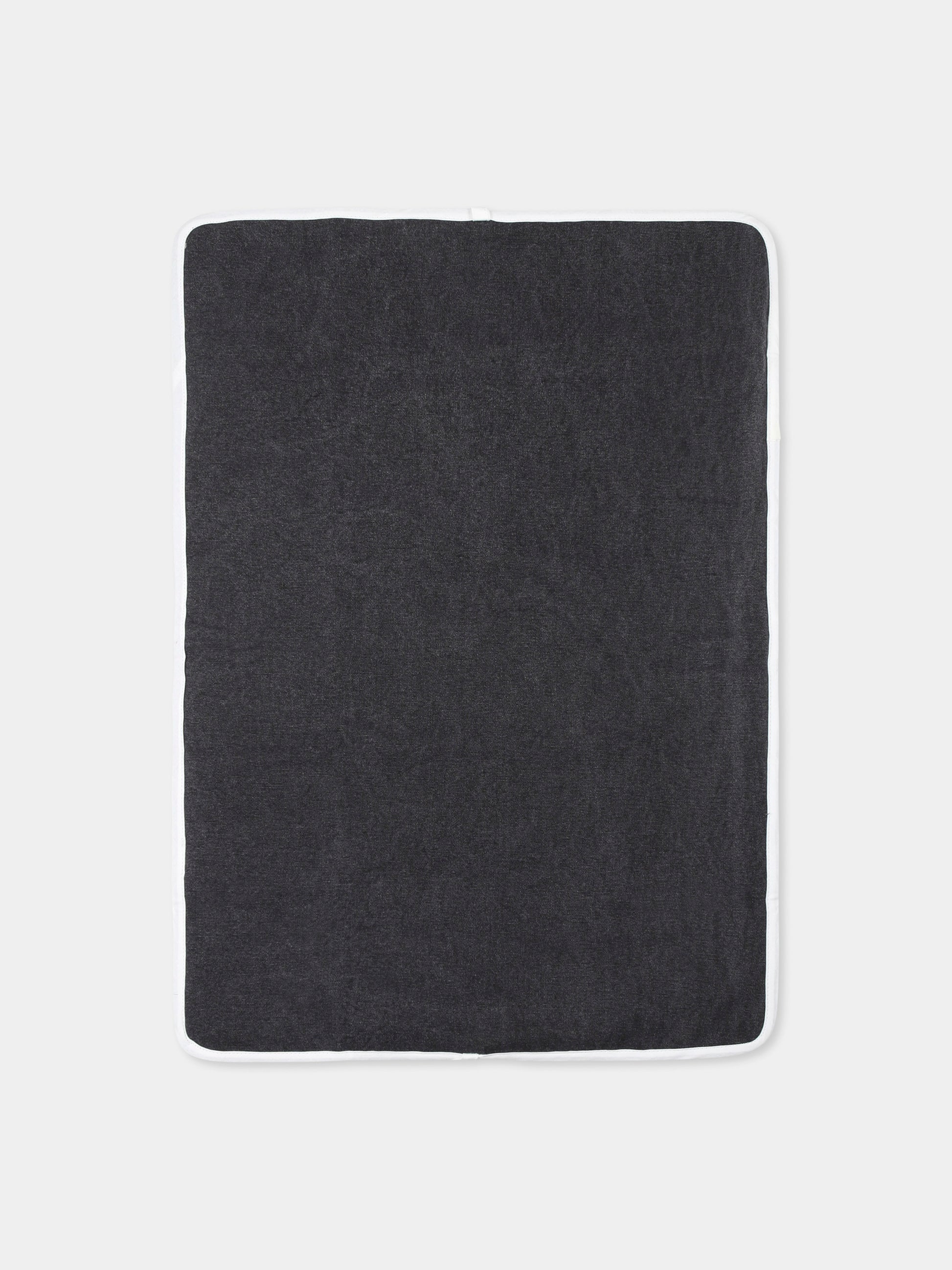 Sac à langer gris pour bébé enfants avec logo,Balmain Kids,BT0618 Z0042 808