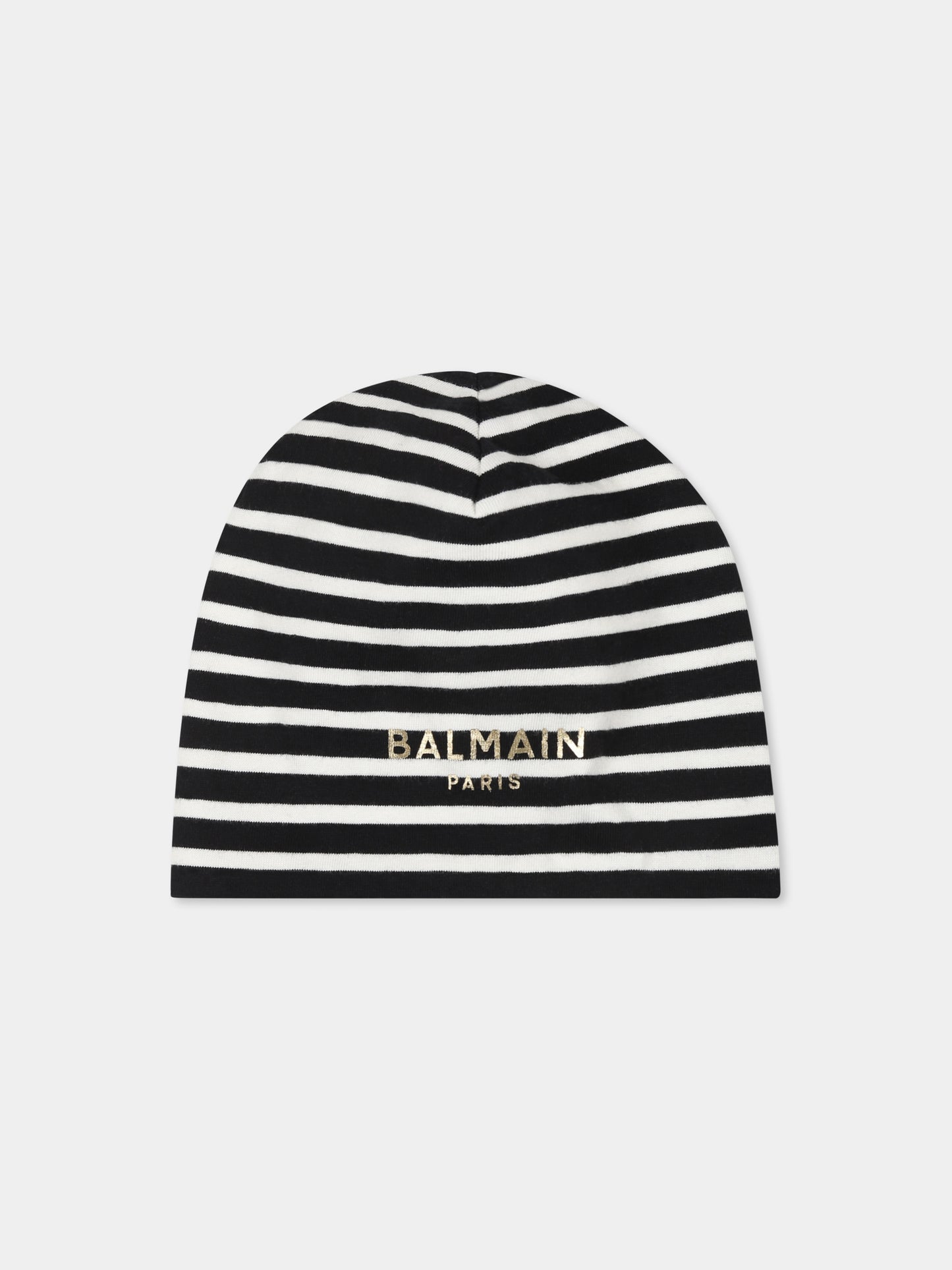 Set cappelli multicolor per neonati con logo,Balmain Kids,BTB590 Z1571 102NE