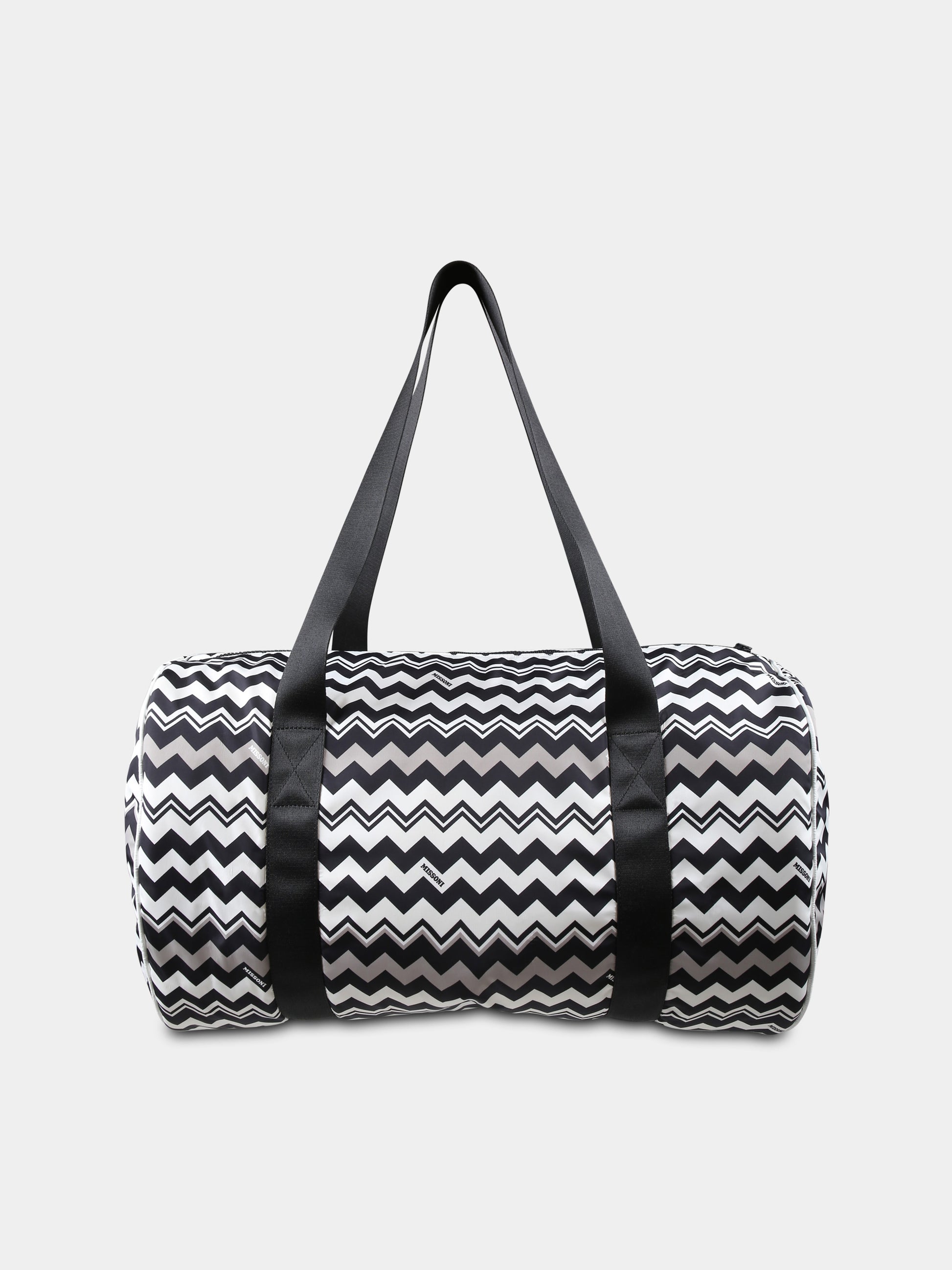 Borsa multicolor per bambini con motivo chevron,Missoni,MT0P78 N0191 930BC
