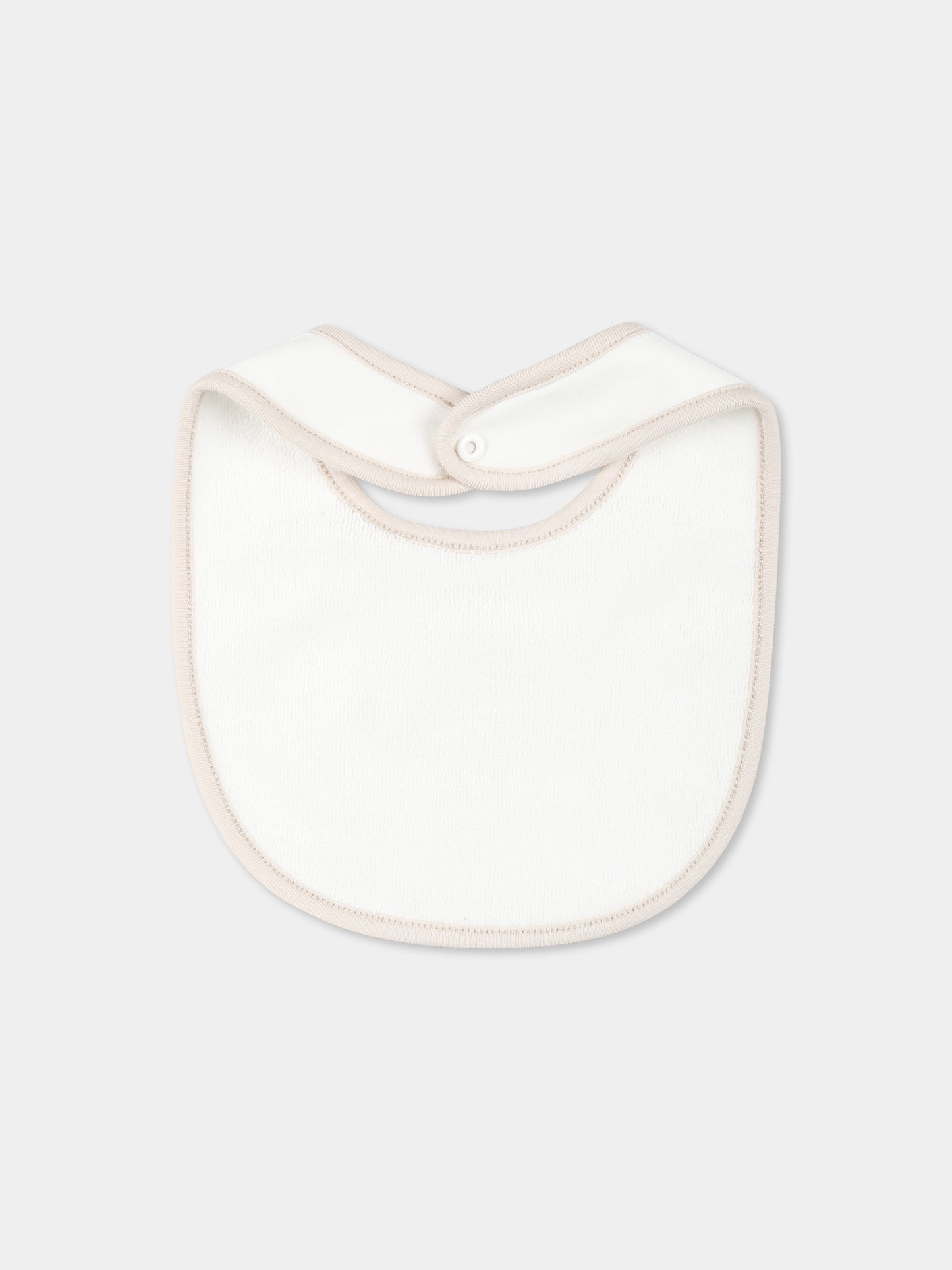 Ensemble combinaison beige pour bébé enfants avec logo