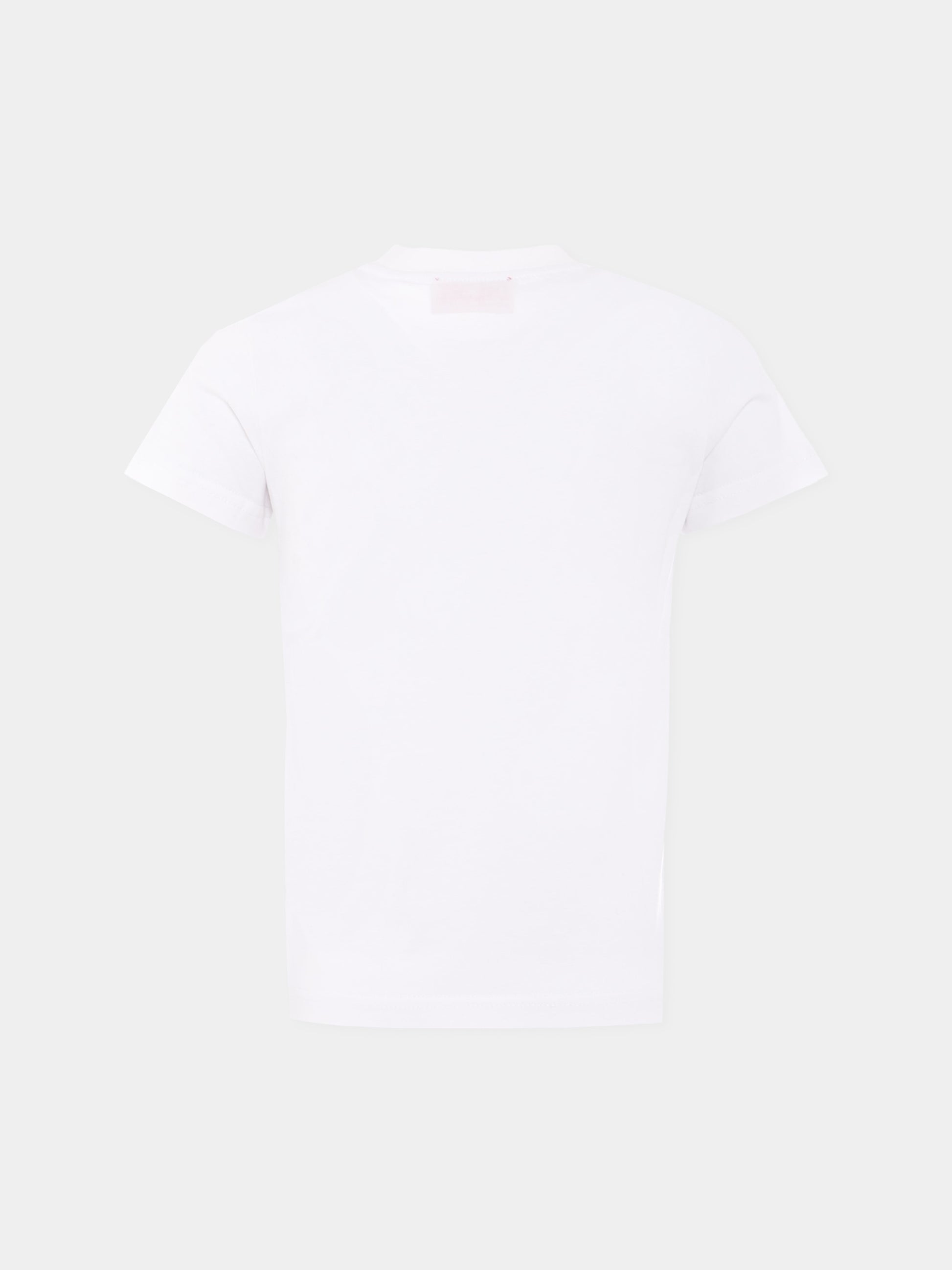 T-shirt bianca per bambino con stampa Industry Diesel 78,Diesel,J01970 KYAUN K100