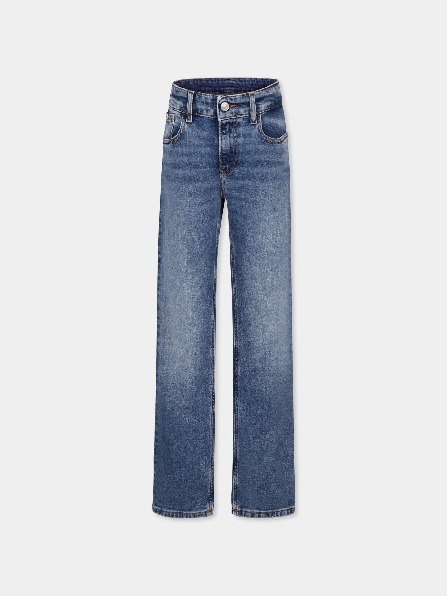 Jeans blu per bambino,Calvin Klein Kids,IB0IB02402 1A4