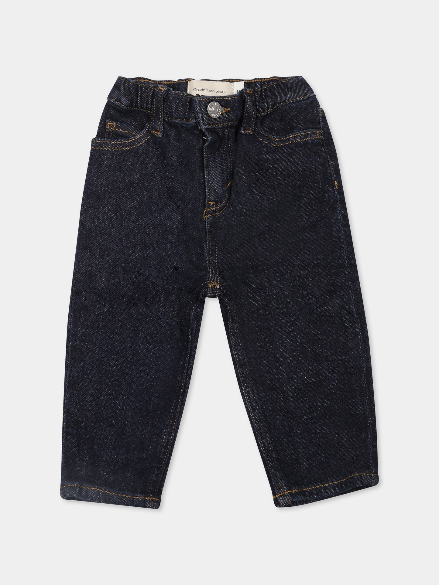 Jeans blu per neonato,Calvin Klein Kids,IN0IN00219 1BJ