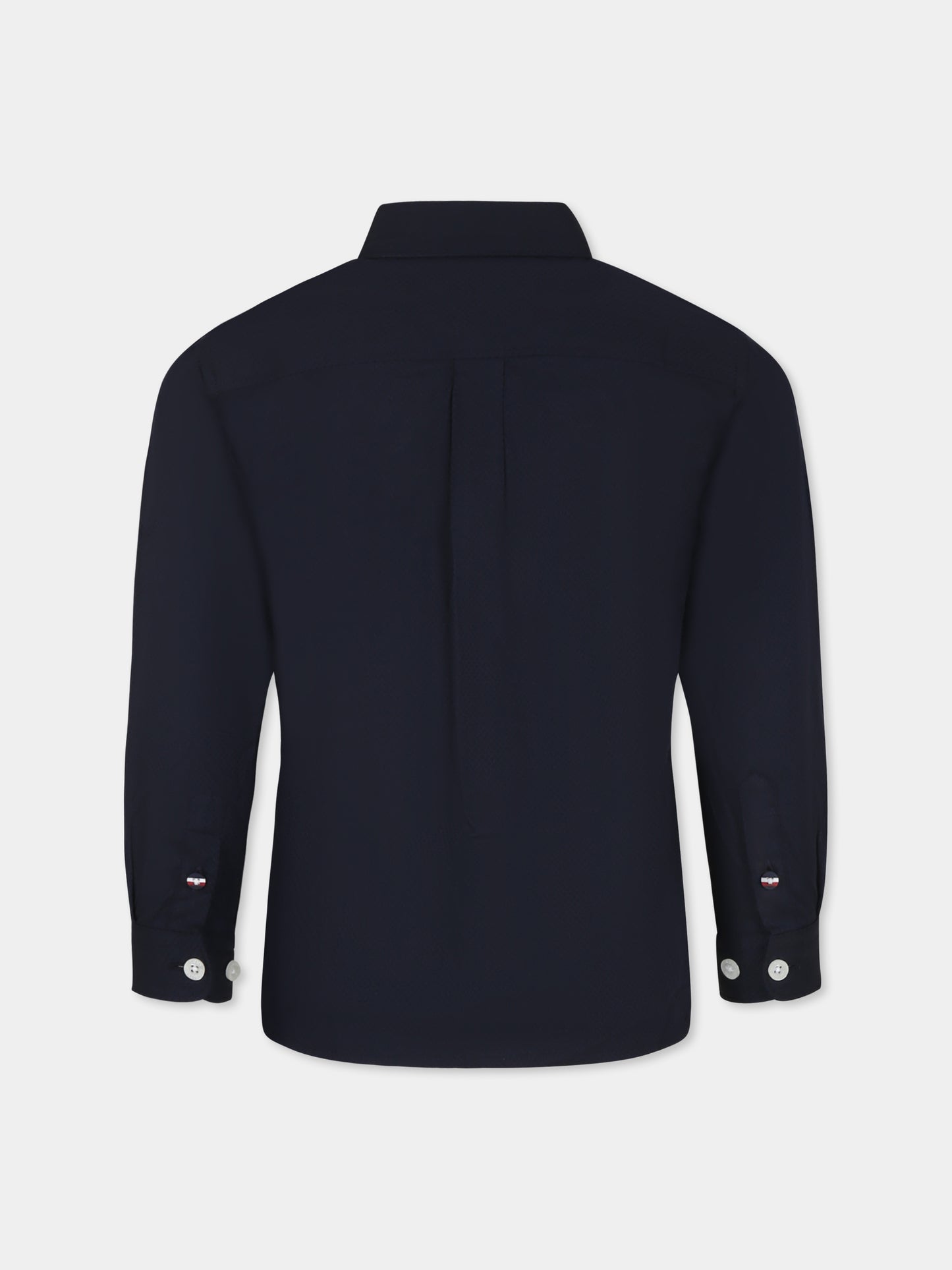 Chemise bleue pour garçon