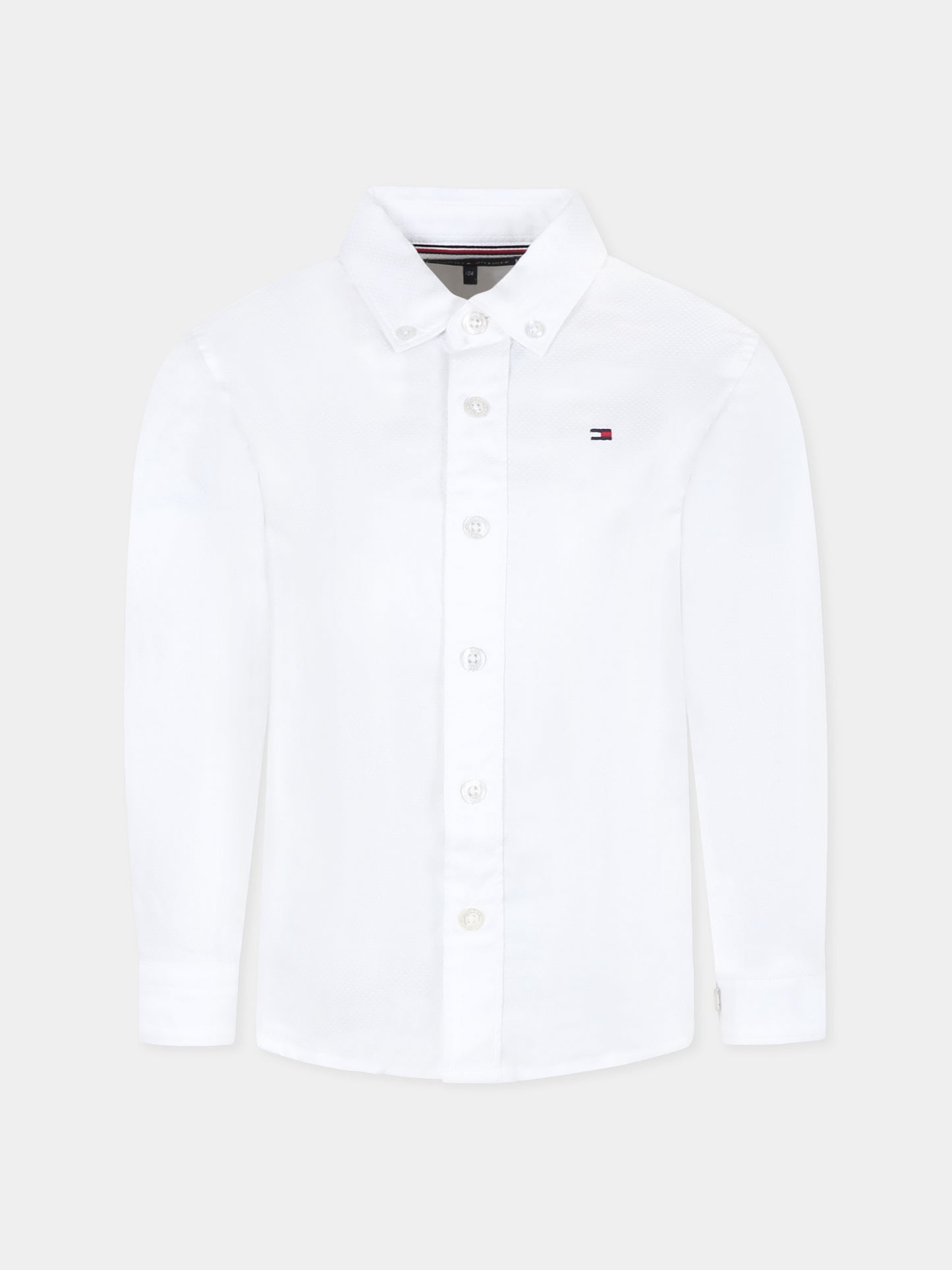 Chemise blanche pour garçon