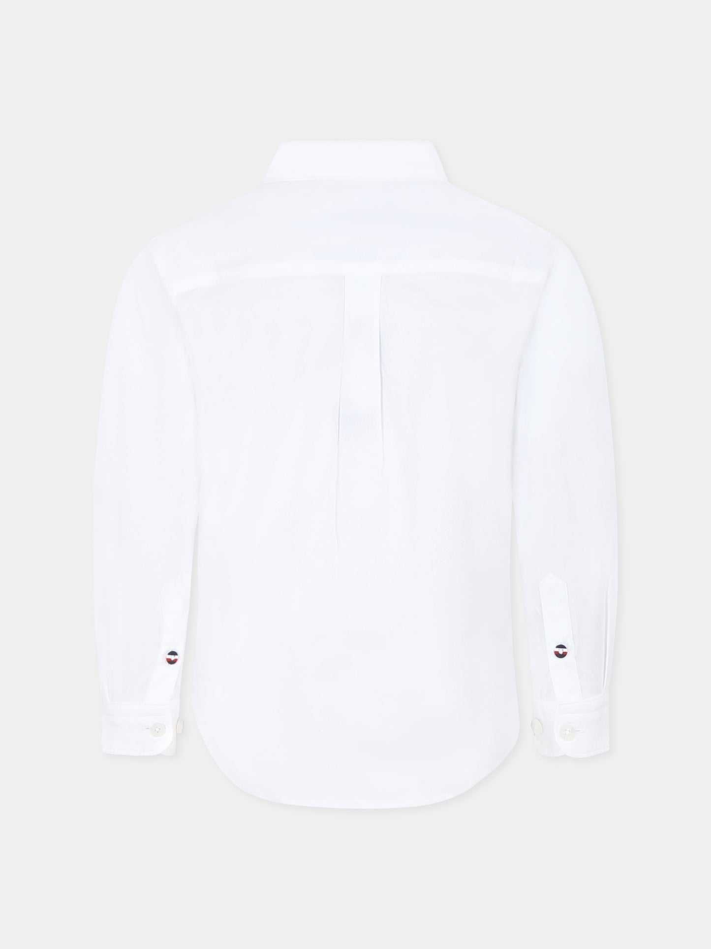 Chemise blanche pour garçon