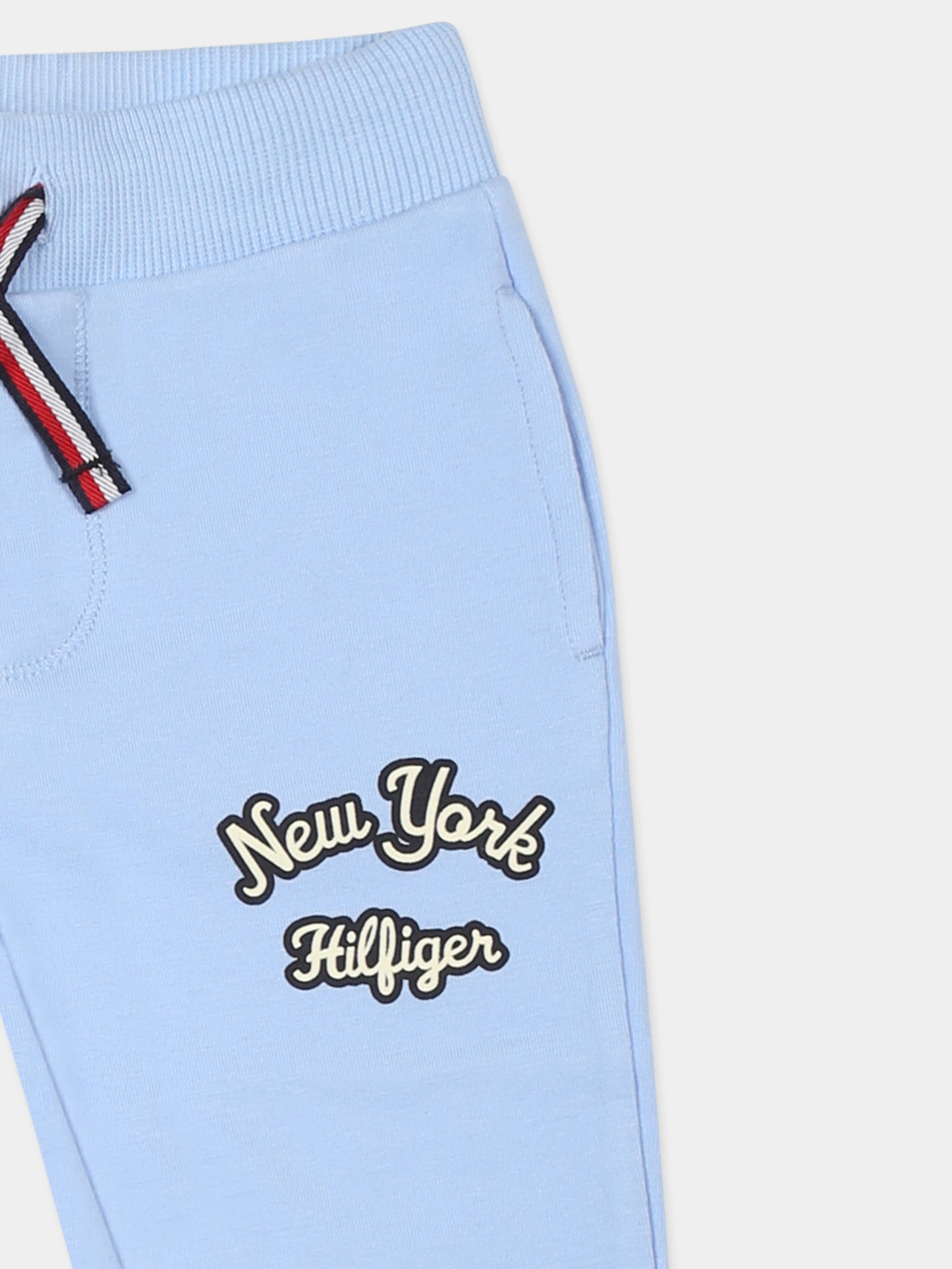 Pantalon bleu ciel pour bébé garçon