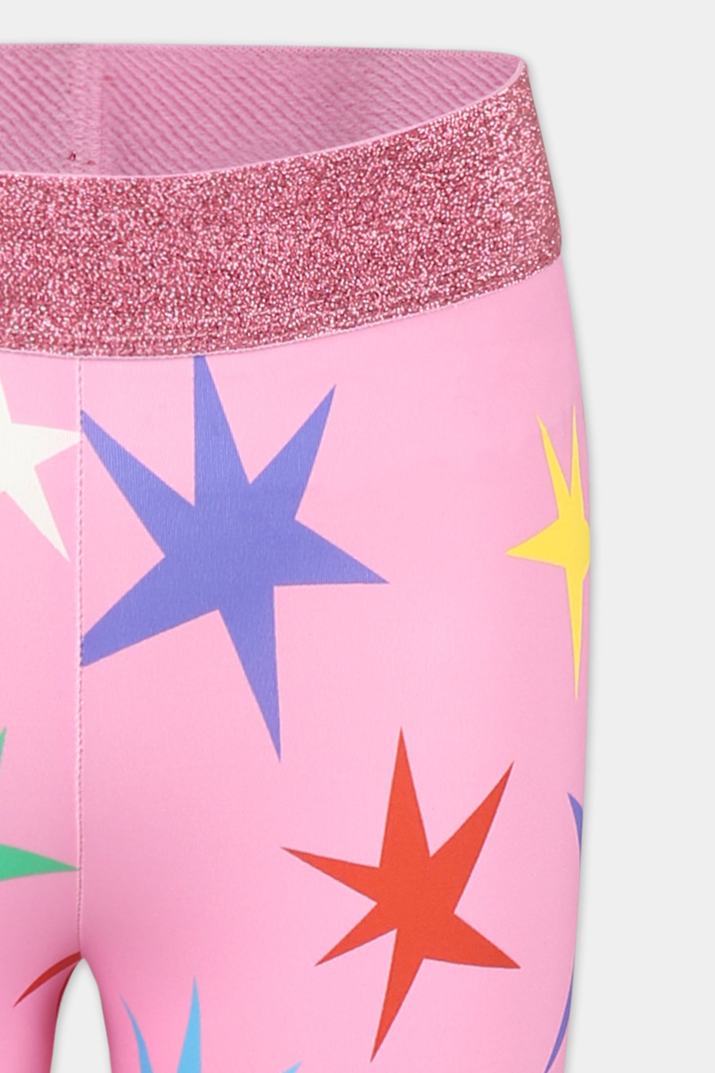 Leggings rosa per bambina con stelle all over,Stella Mccartney Kids,TV6C00 Z2026 547MC