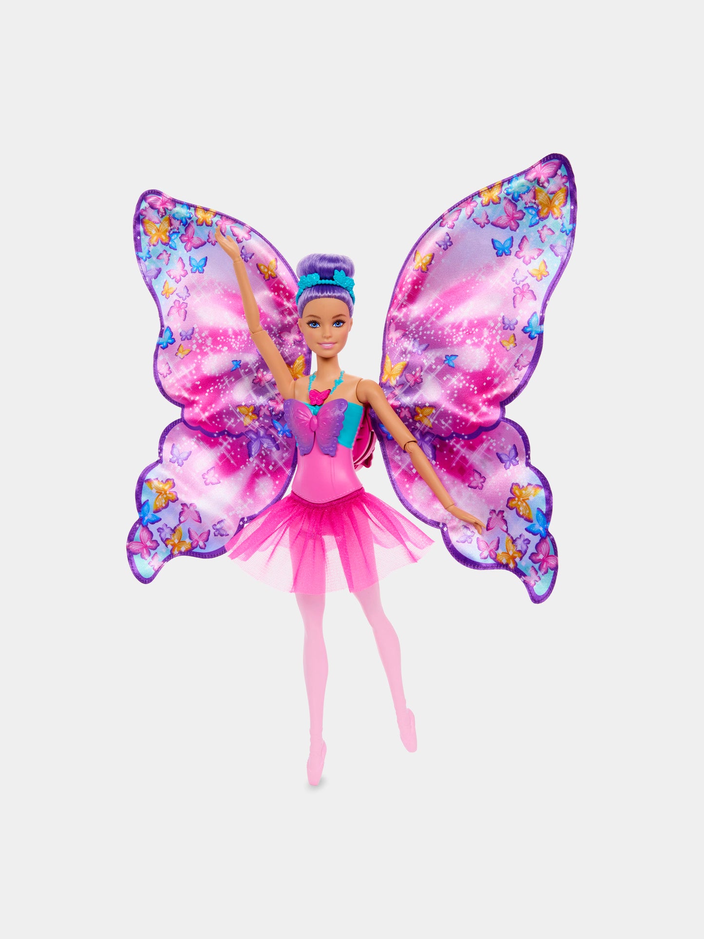 Barbie danseuse aux ailes scintillantes pour filles