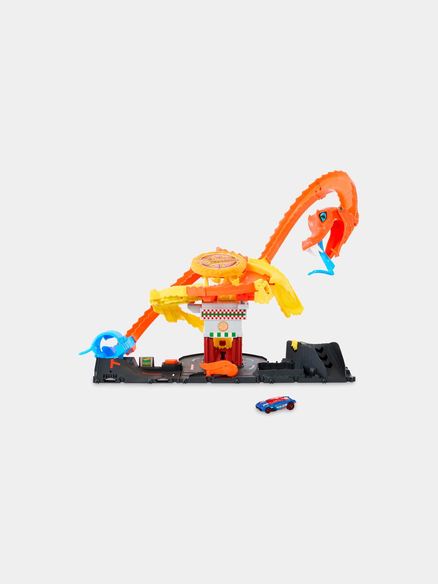 Attacco del Cobra in pizzeria Playset per bambino,Hot Wheels,HTN81