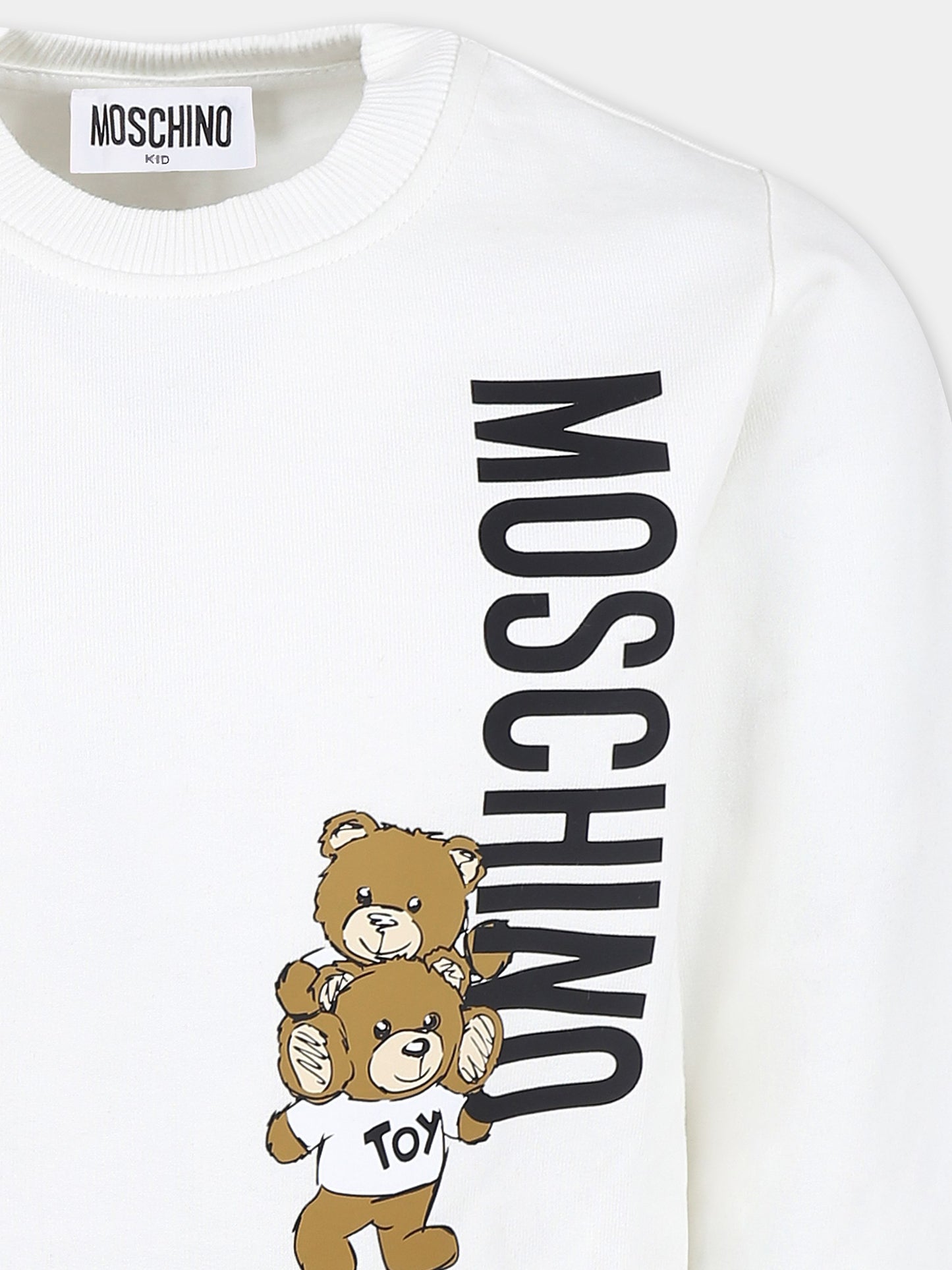 Sweat blanc pour enfants avec Teddy Bears