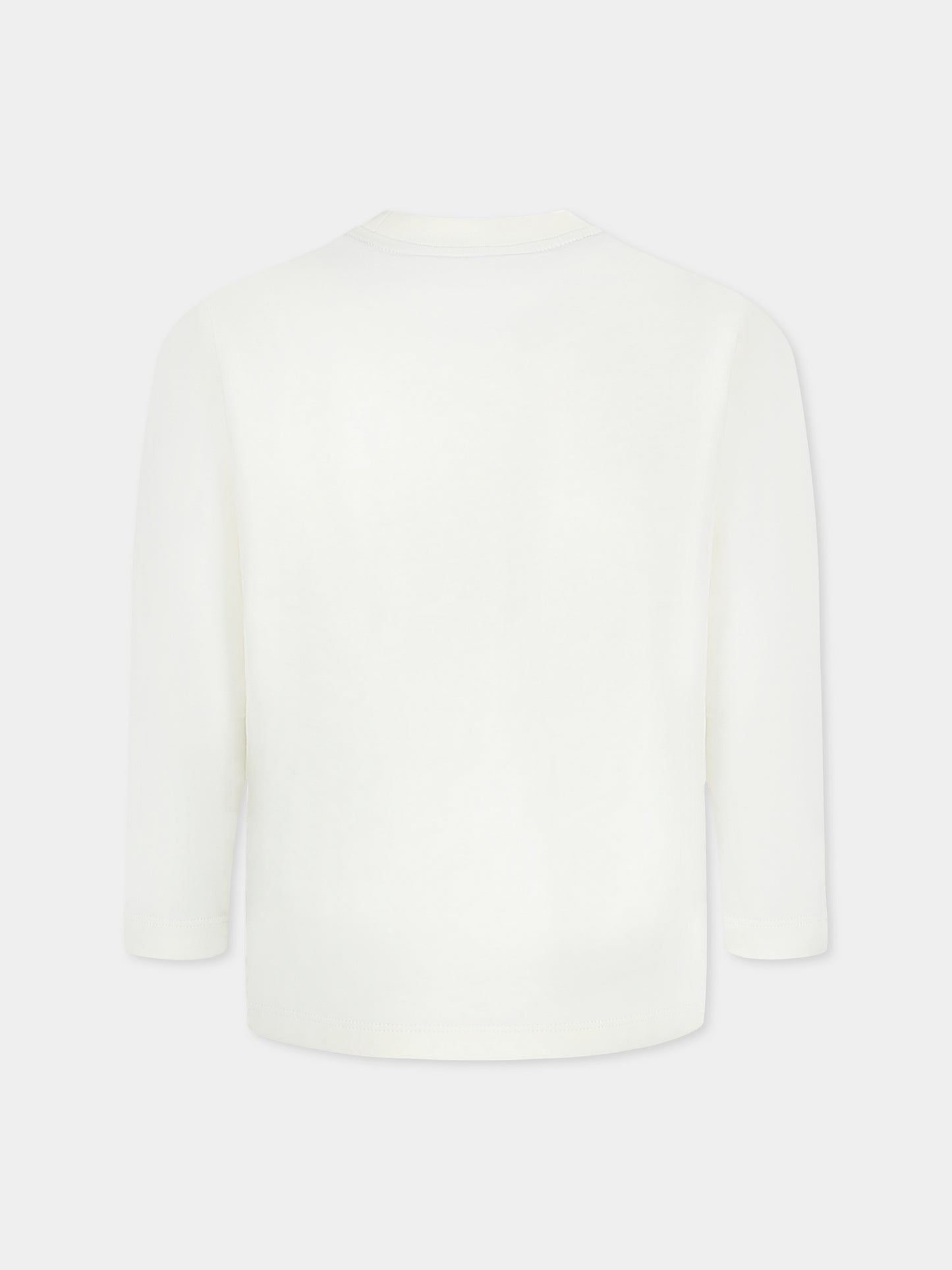T-shirt ivoire pour  fille avec Pégase