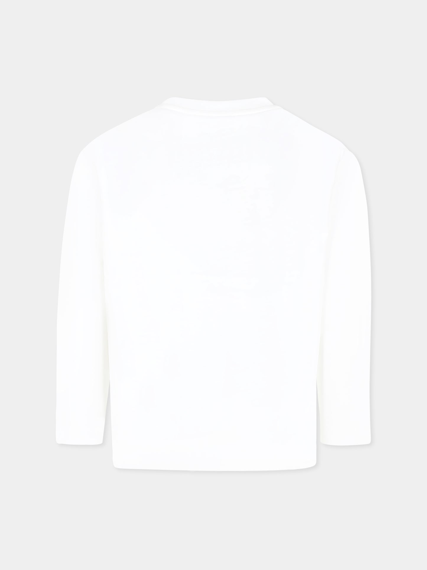 T-shirt ivoire pour  garçon avec Pégase