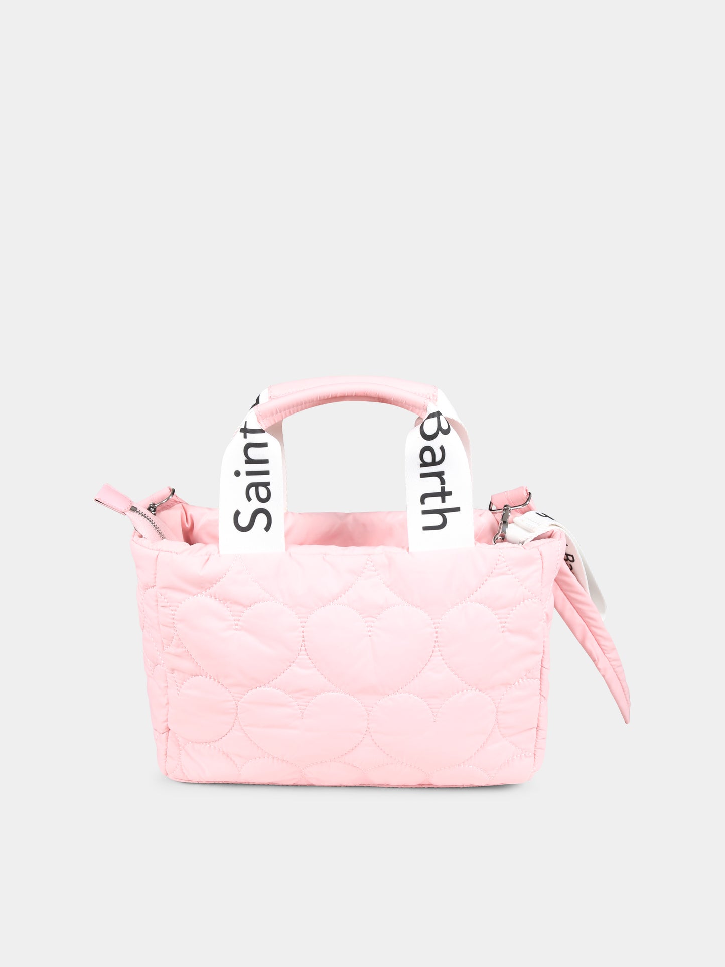 Borsa rosa per bambina con logo,Mc2 Saint Barth,PUF0002 00082E