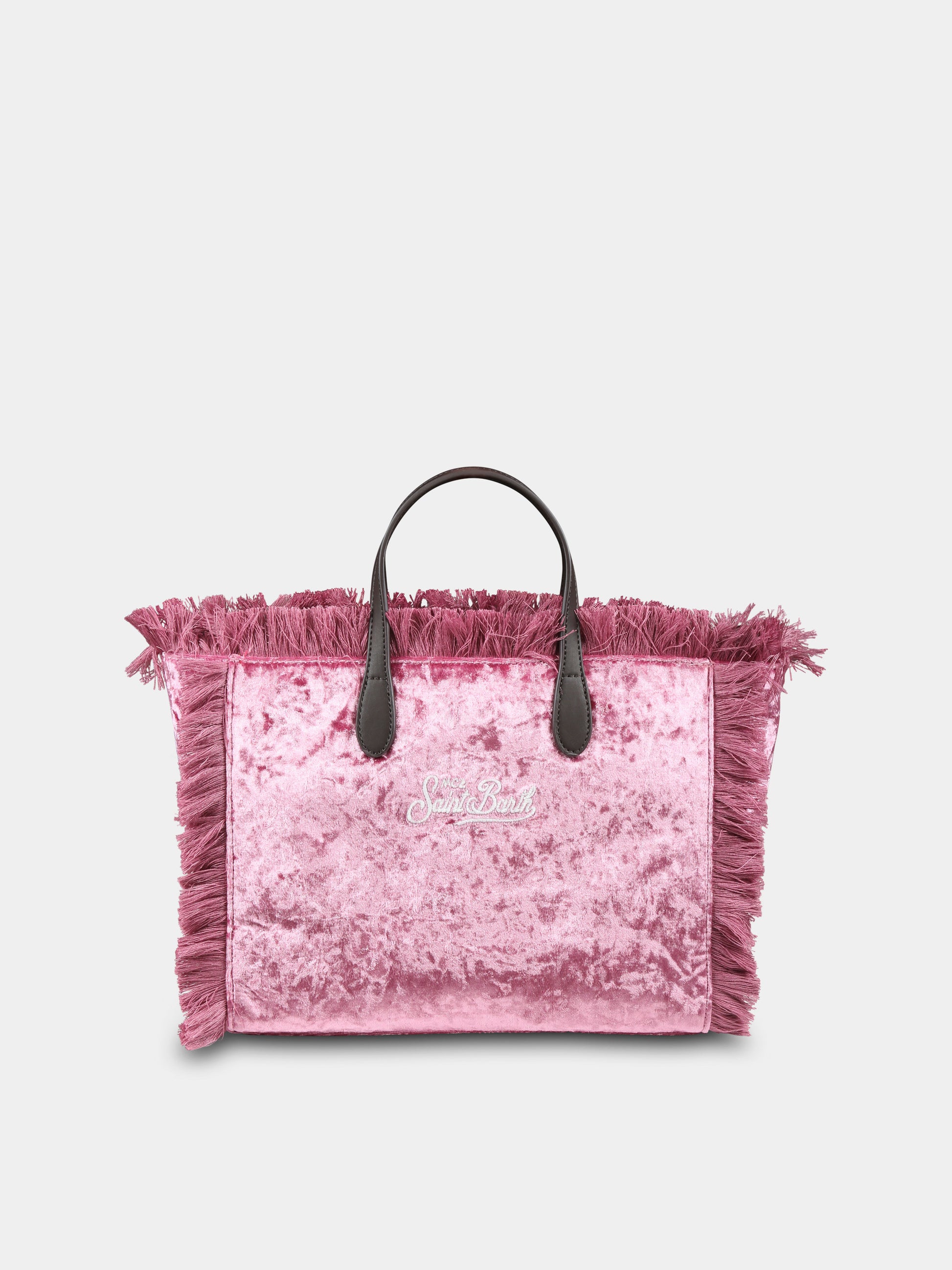 Borsa rosa Colette per bambina con logo,Mc2 Saint Barth,COL0003 00225G