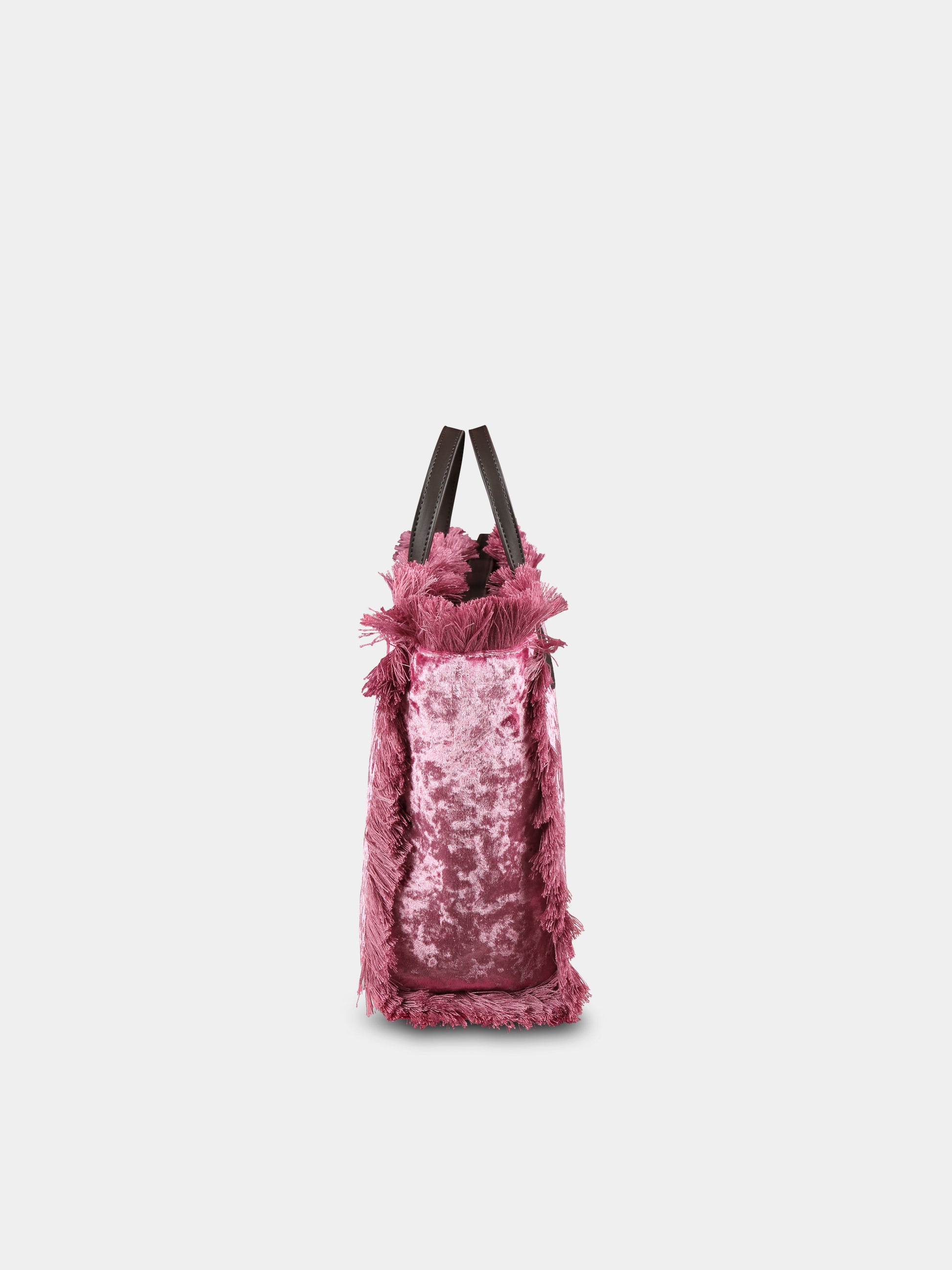 Borsa rosa Colette per bambina con logo,Mc2 Saint Barth,COL0003 00225G