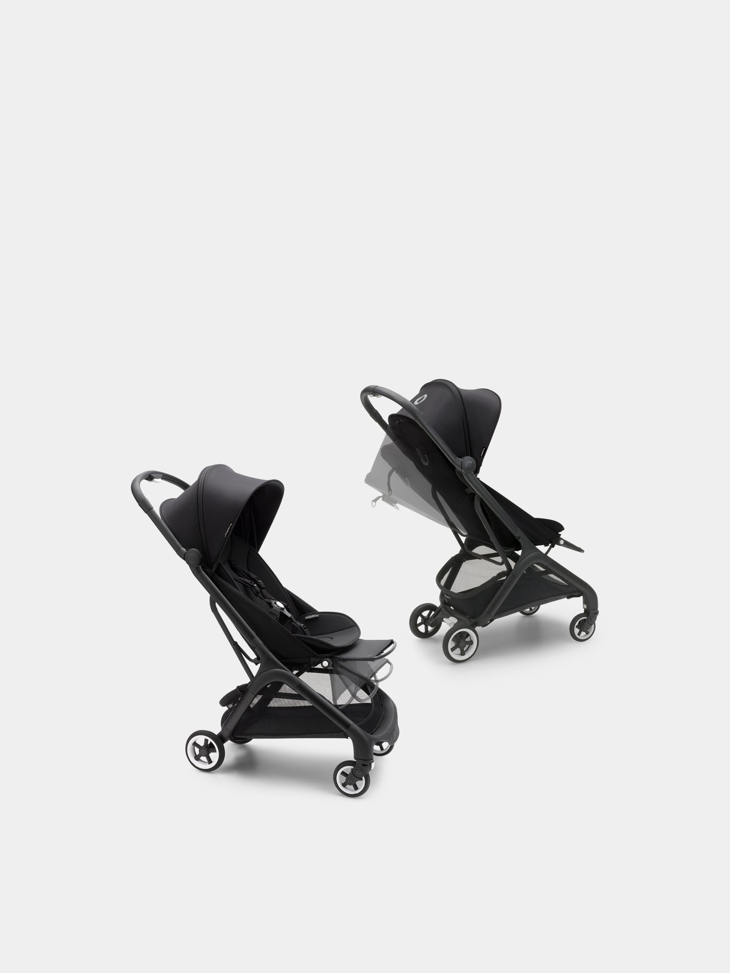 Passeggino Butterfly completo Black/Midnight per neonati