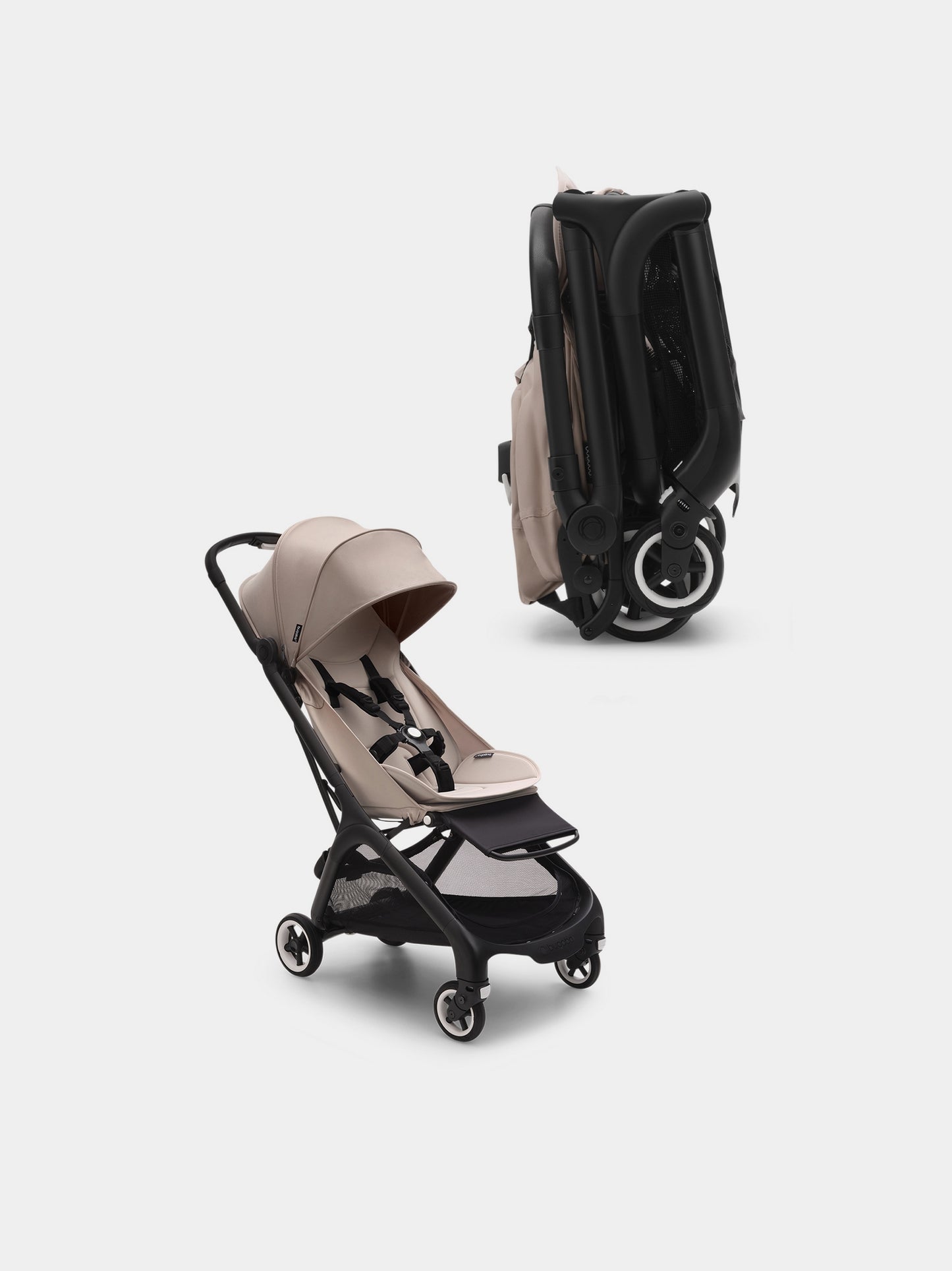 Poussette complète Butterfly Black/Desert pour bébé enfants